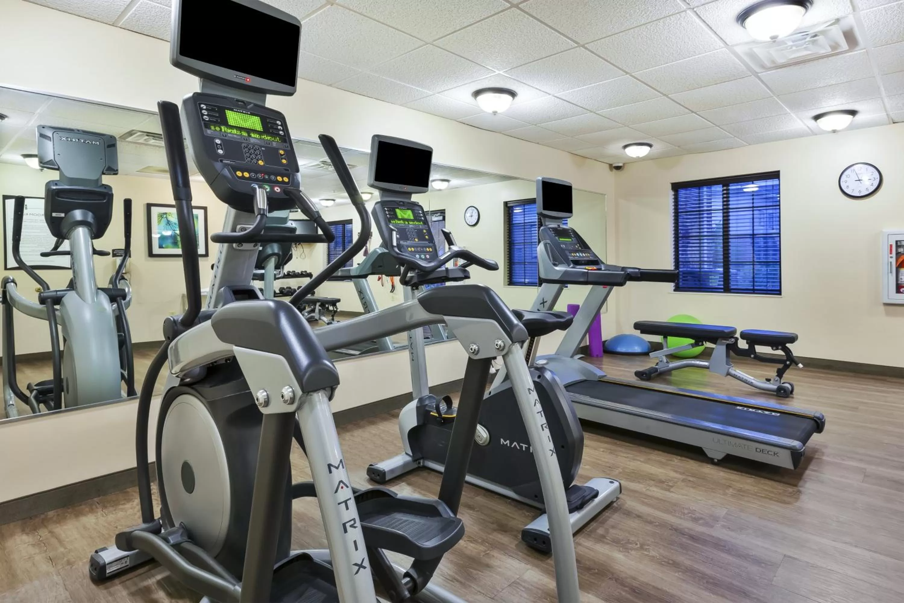 Fitness centre/facilities in Staybridge Suites Lansing-Okemos by IHG
