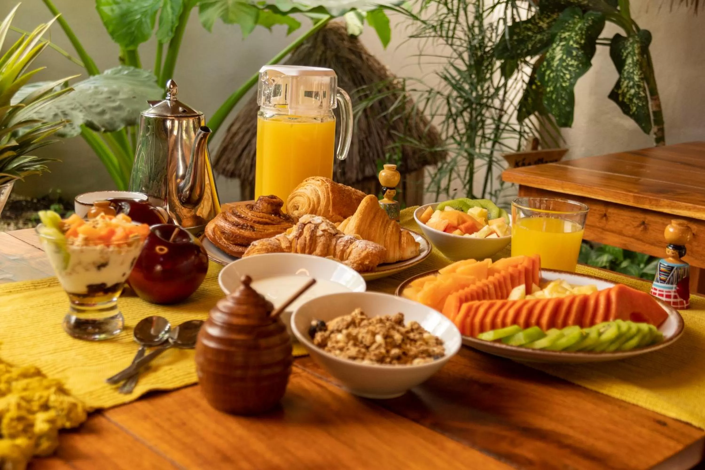 Breakfast in Hotel Circulo Bacalar