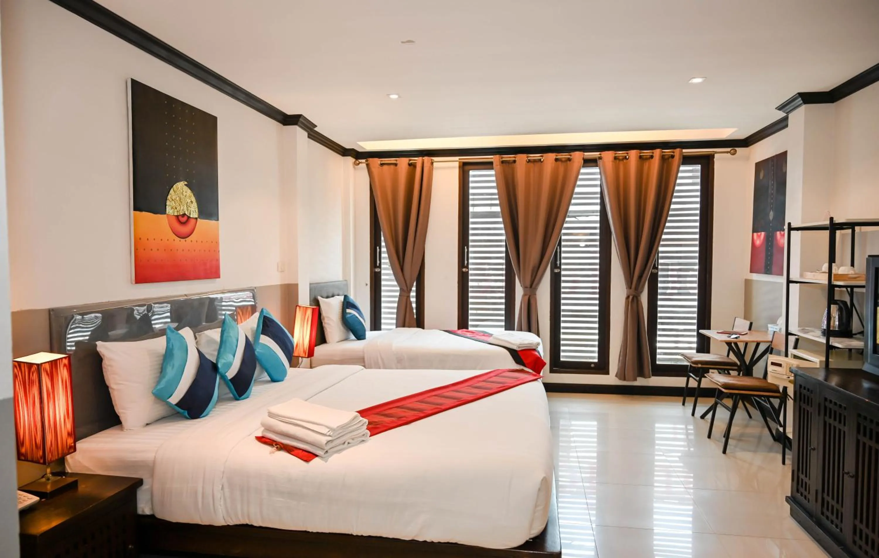 Photo of the whole room, Bed in Queen Boutique Hotel Chaweng