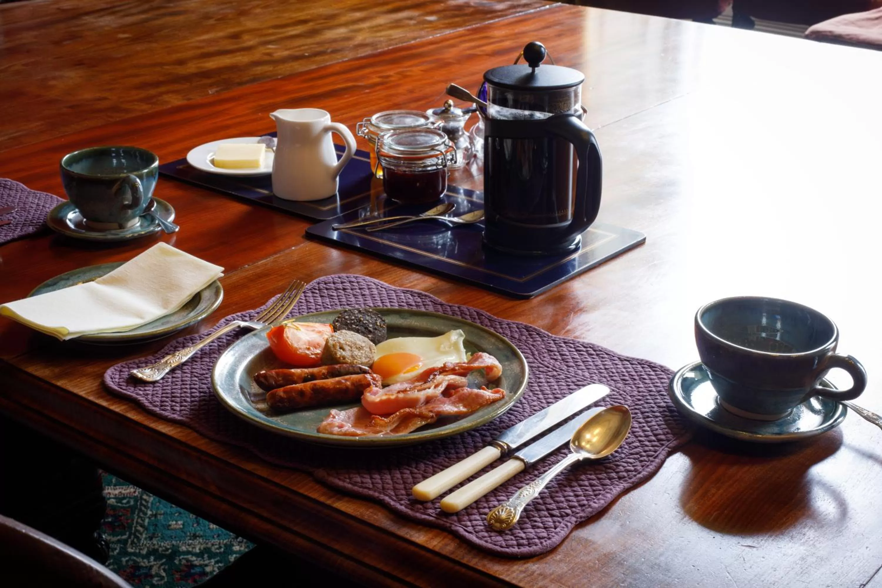 English/Irish breakfast in Temple House