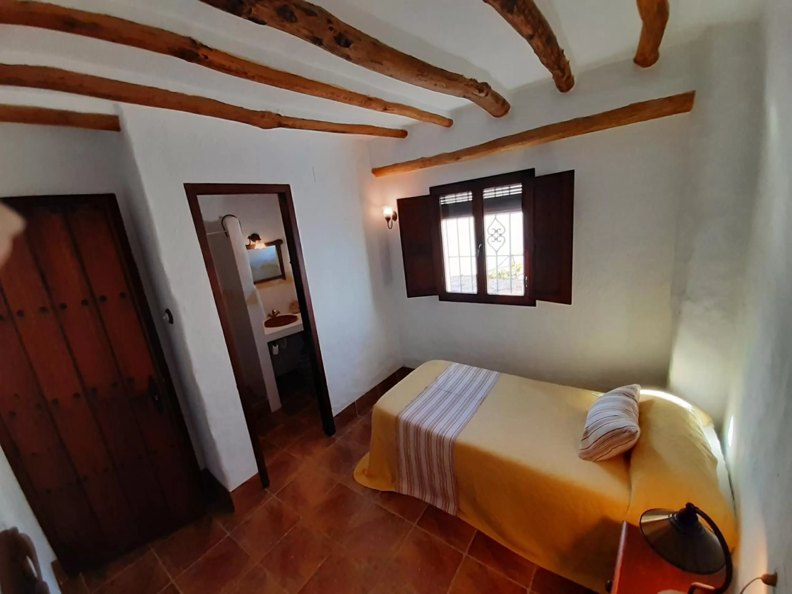 Bathroom, Bed in La Posada Amena