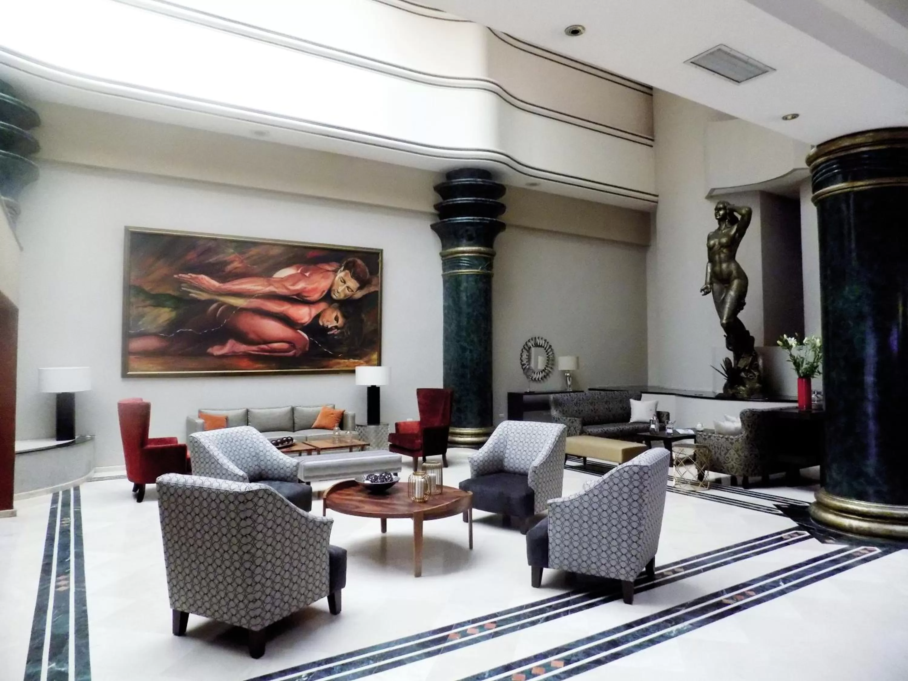 Decorative detail in Hotel San Marcos Grand