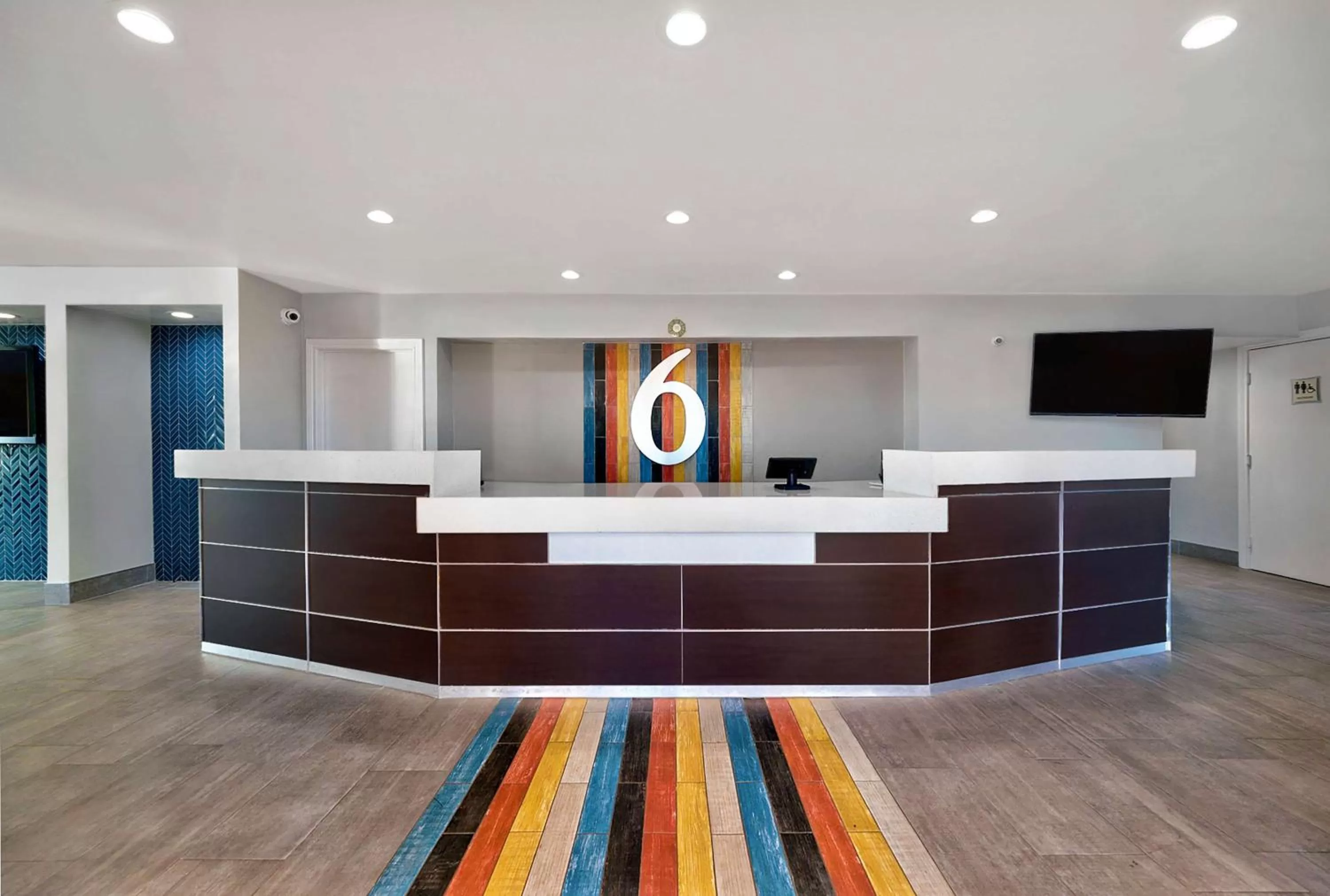 Lobby or reception in Studio 6-Denton, TX - UNT