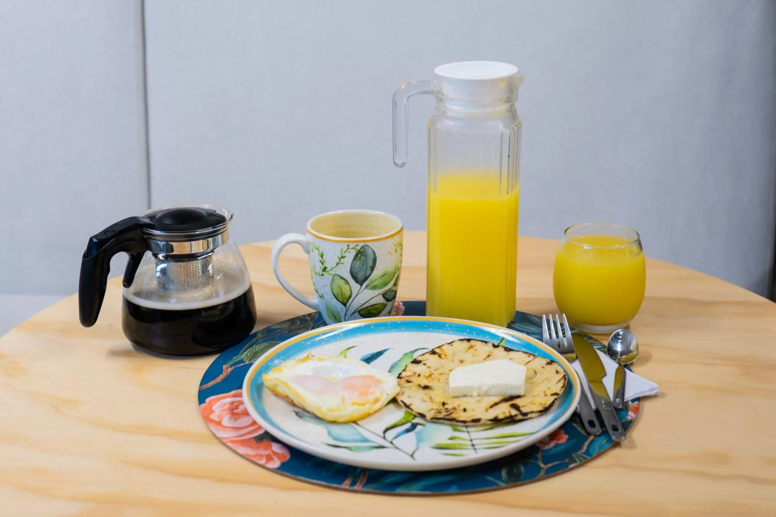 Food and drinks in Zentrico Boutique