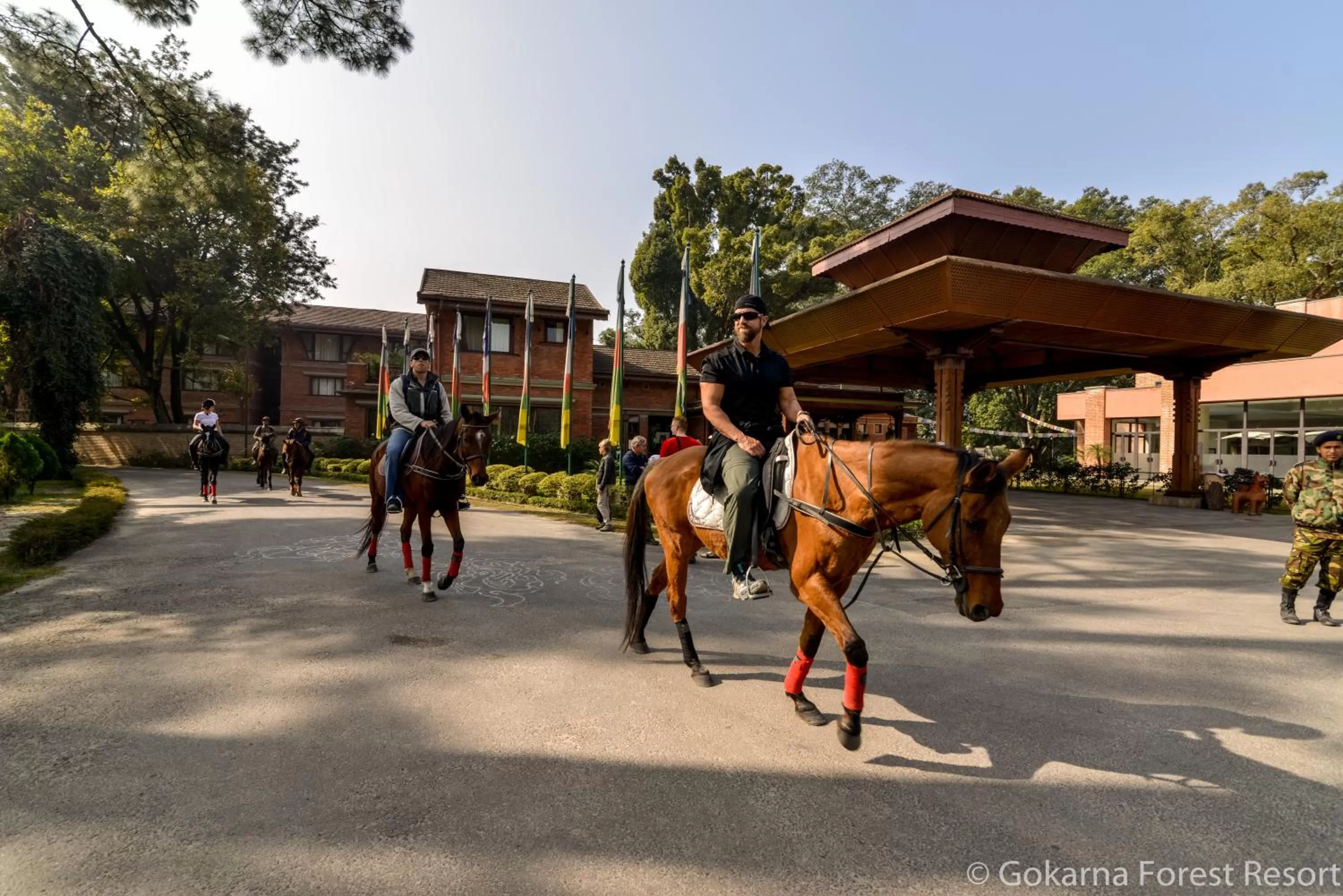 Horse-riding in Gokarna Forest Resort Kathmandu