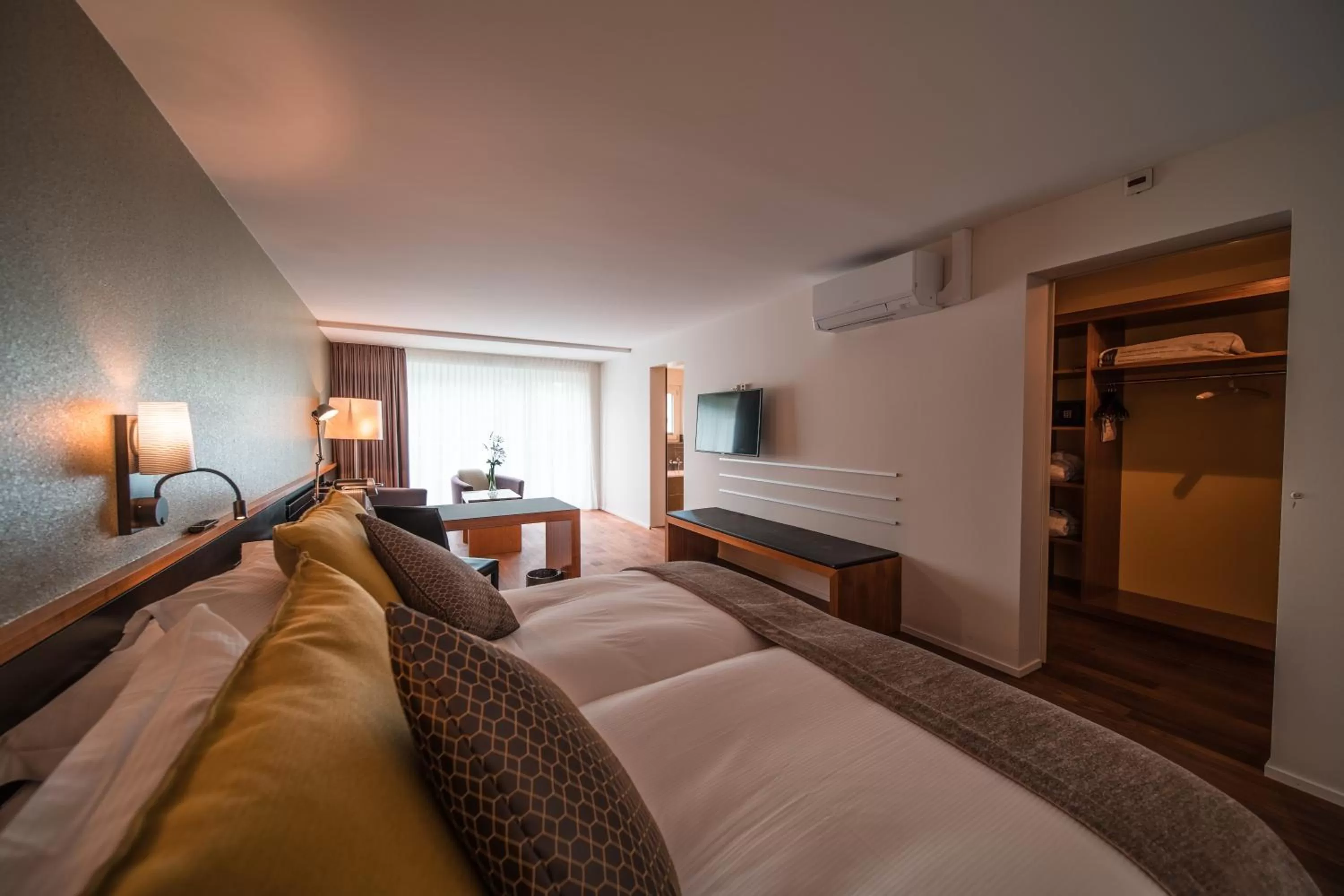 Bedroom, Bed in Royal St. Georges Hotel Interlaken - MGallery Collection