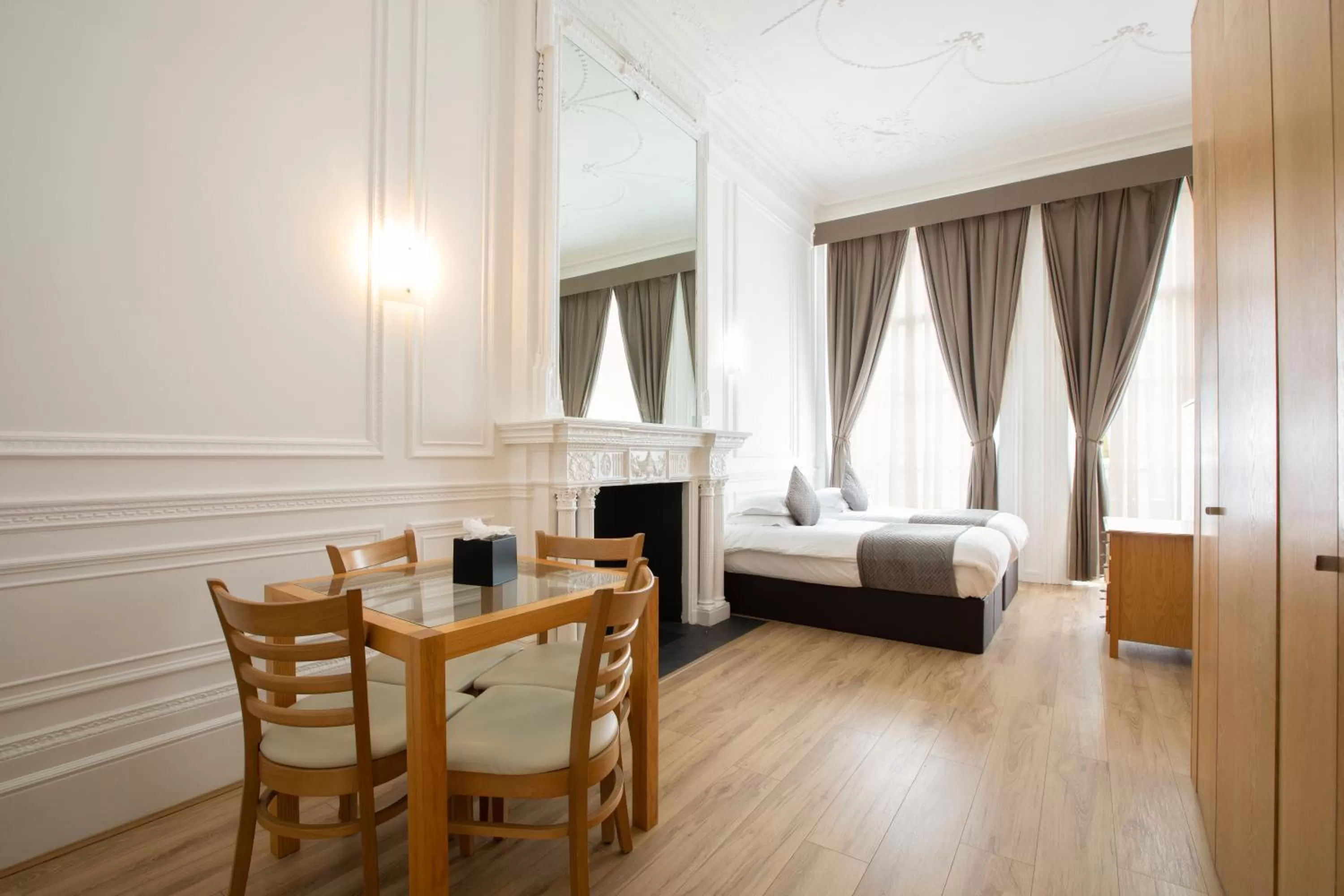 Bed in The Cleveland