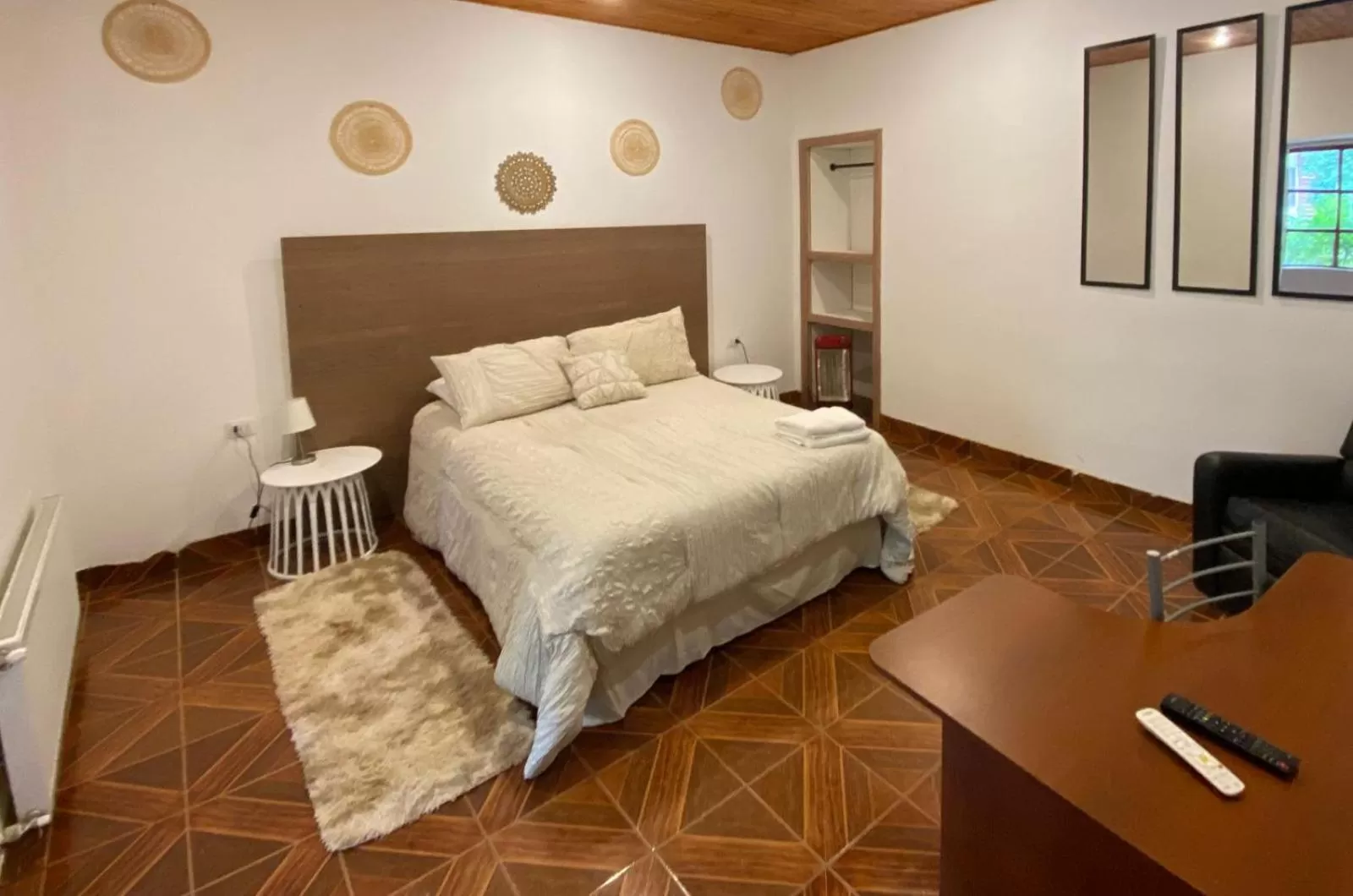 Bed in Hotel Santa María