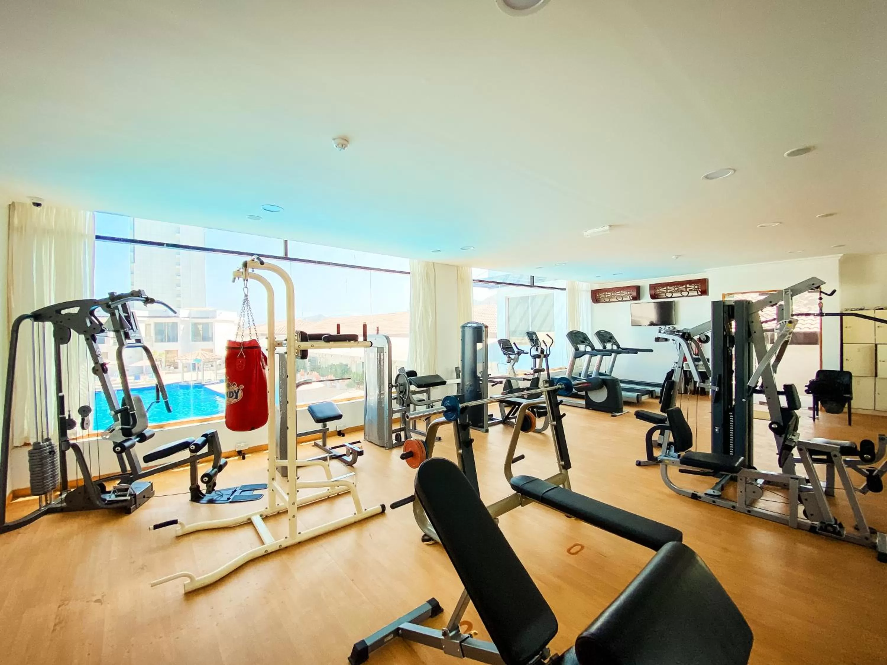 Fitness centre/facilities in Mirage Bab Al Bahr