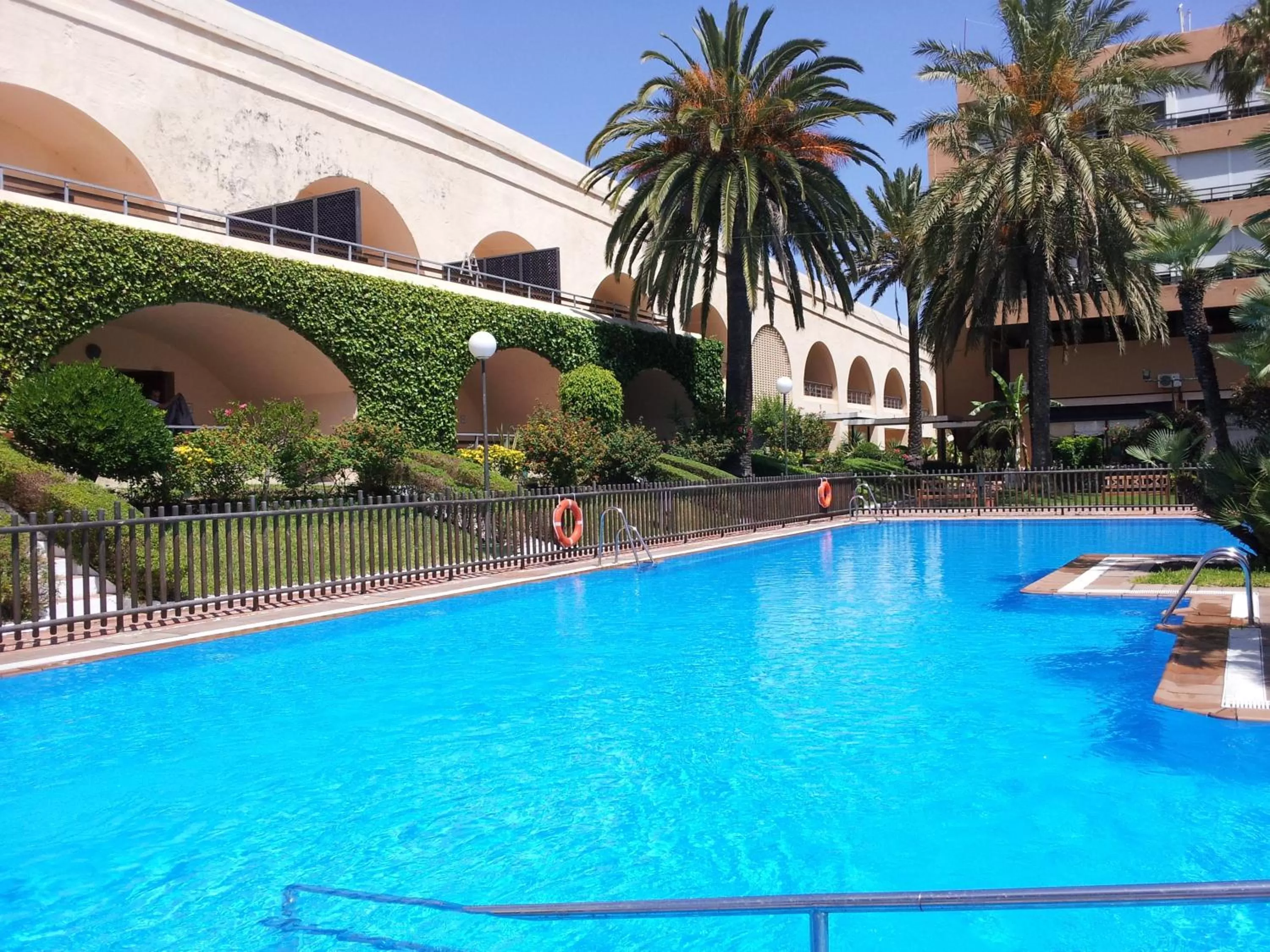 Swimming pool in Parador de Ceuta