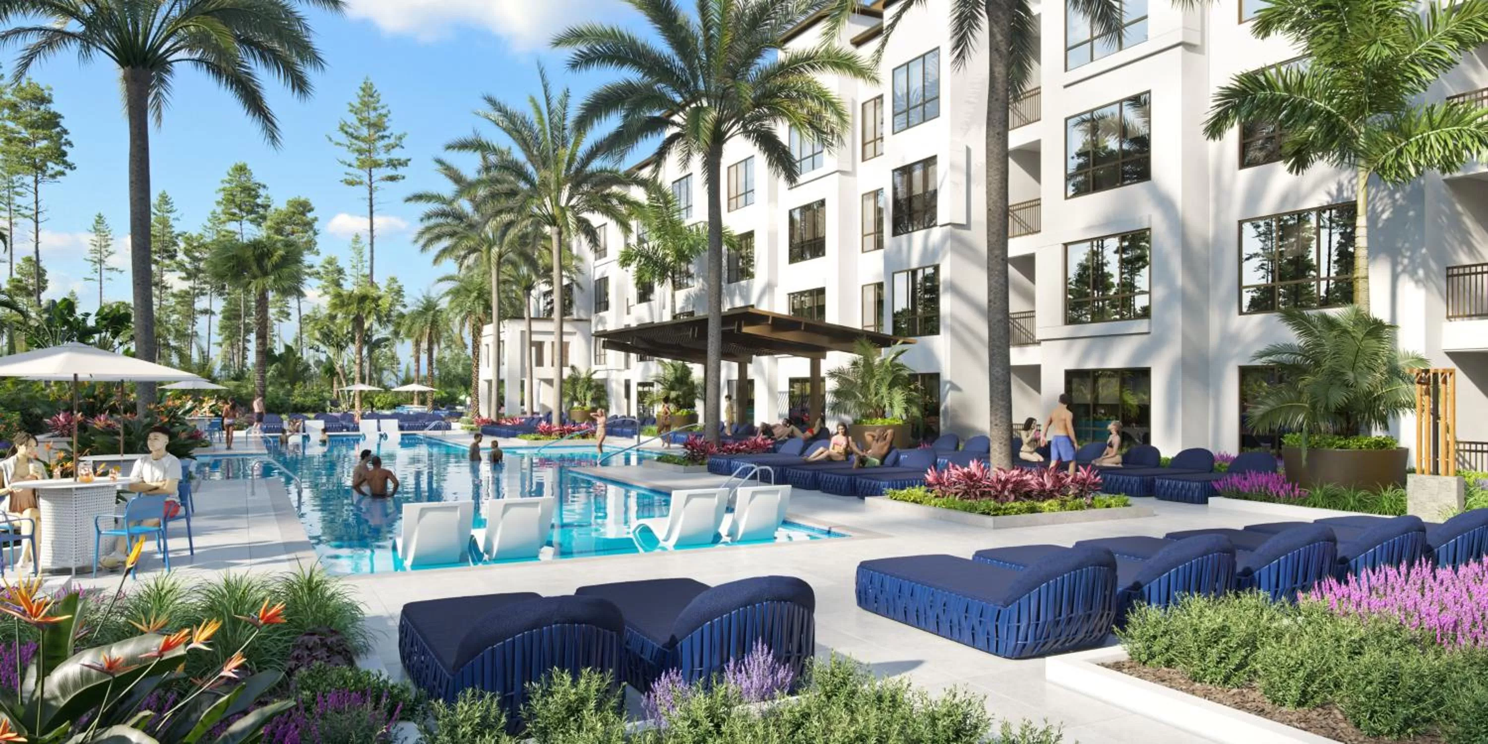 Swimming pool in The Grove Resort & Water Park Orlando