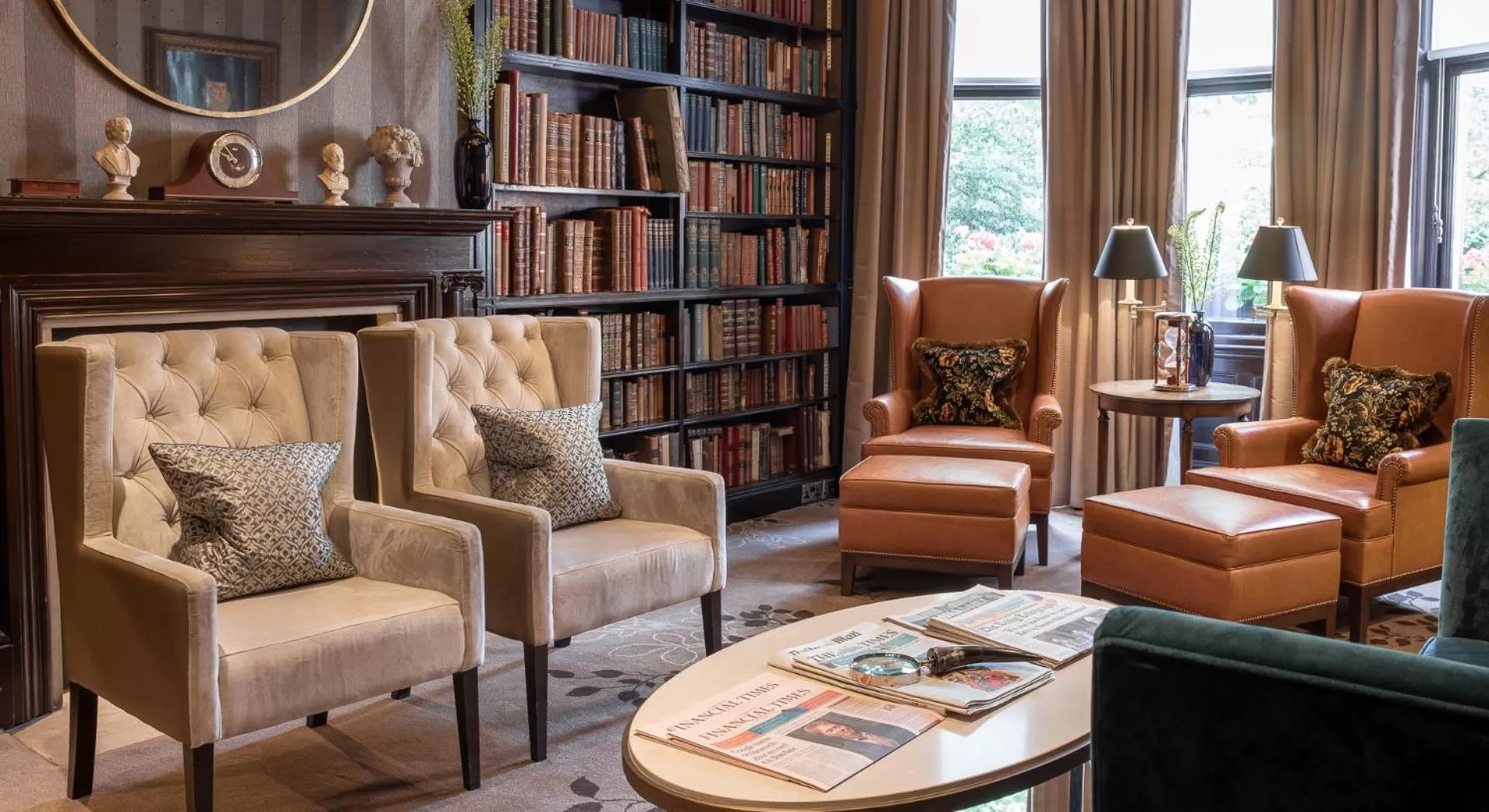 Library in 11 Cadogan Gardens and The Apartments by Iconic Luxury Hotels