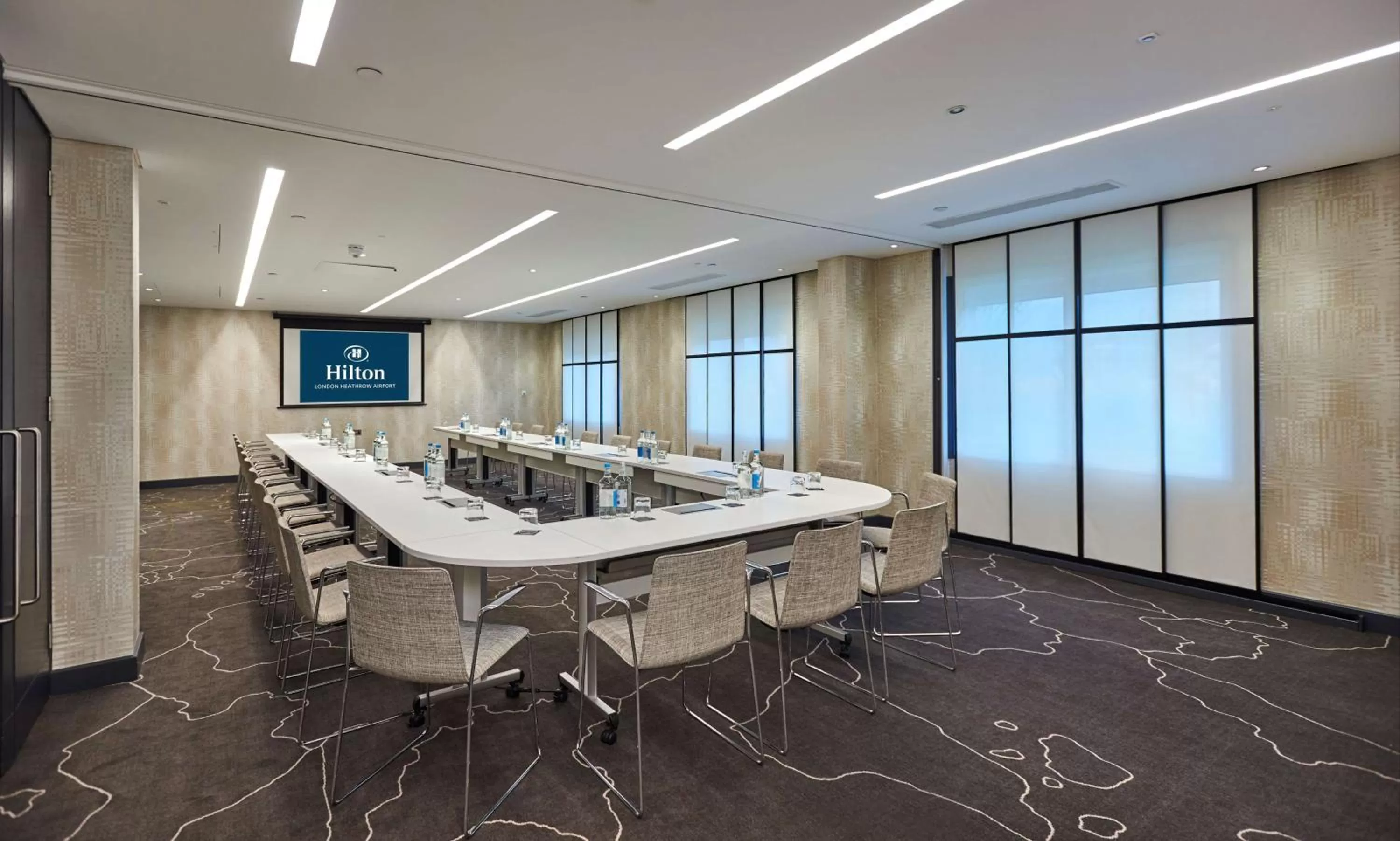 Meeting/conference room in Hilton London Heathrow Airport