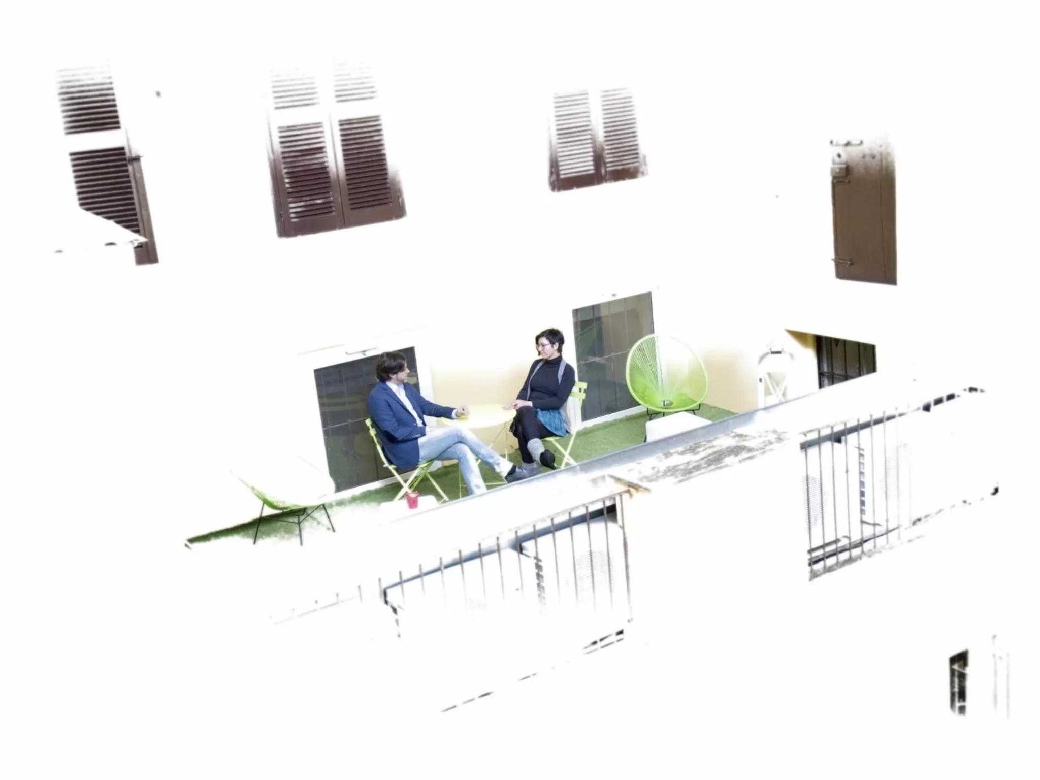 Facade/entrance in iRooms Pantheon