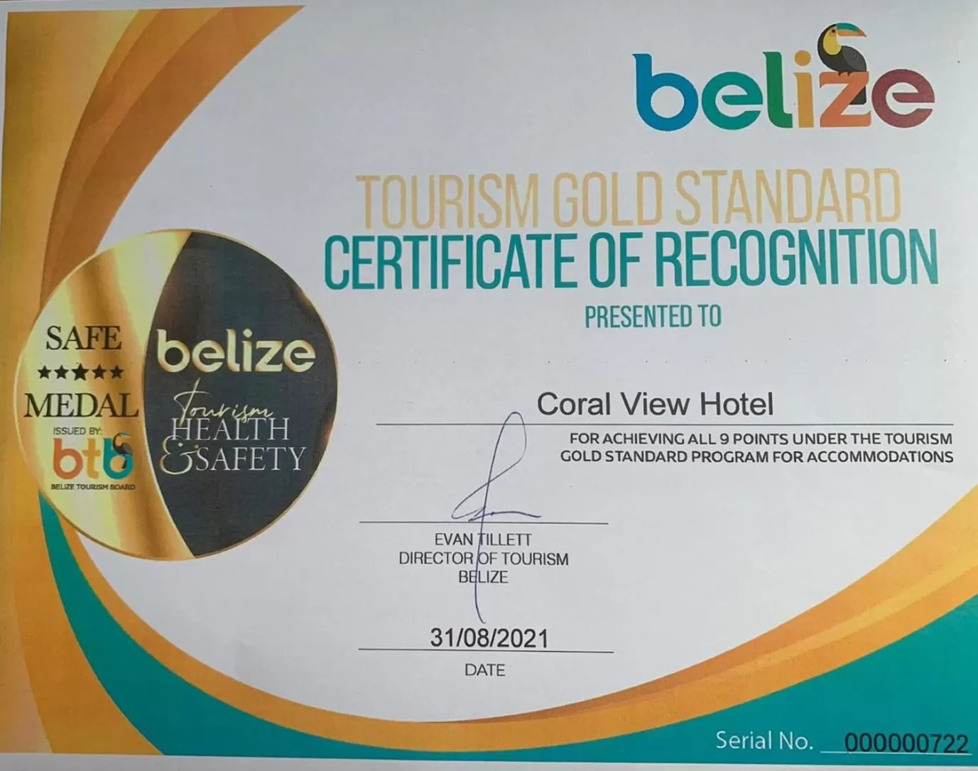 Property building in Coral View Hotel & Resort