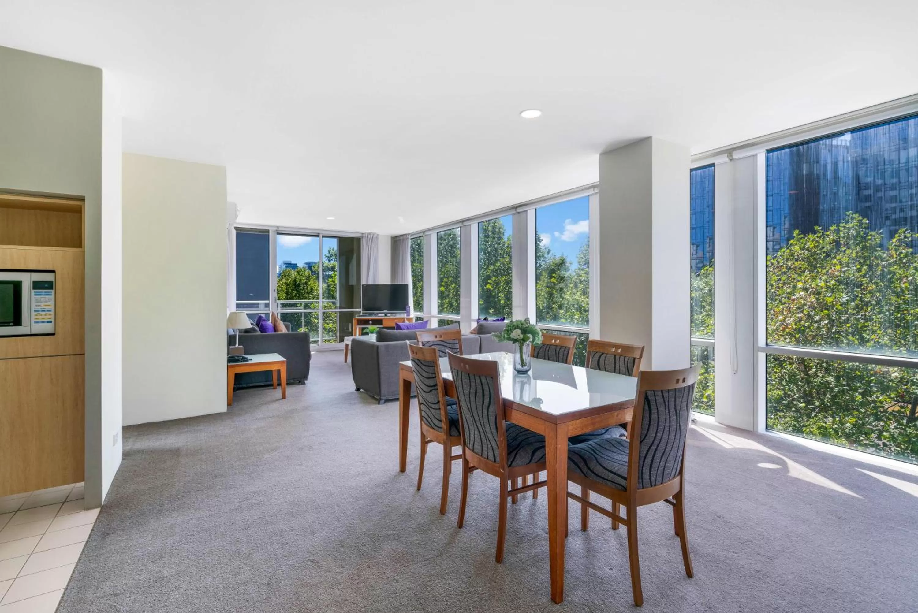 Living room in Park Regis Griffin Suites