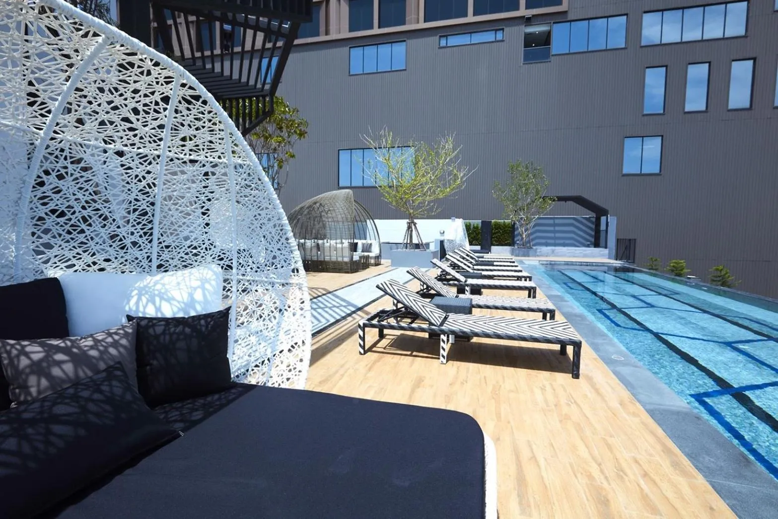 Balcony/Terrace in Chezzotel Pattaya