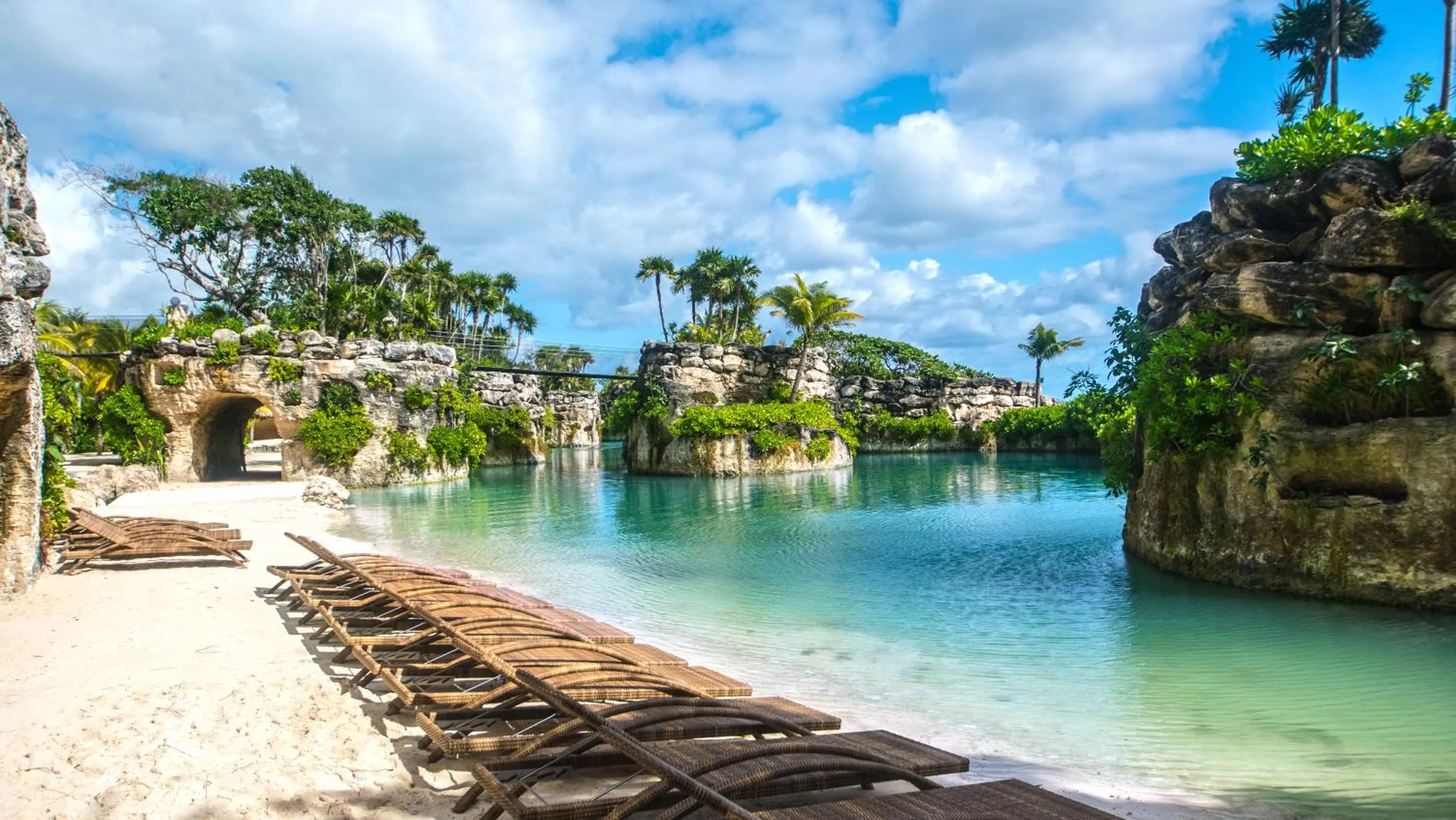 Beach in Hotel Xcaret Mexico All Parks All Fun Inclusive