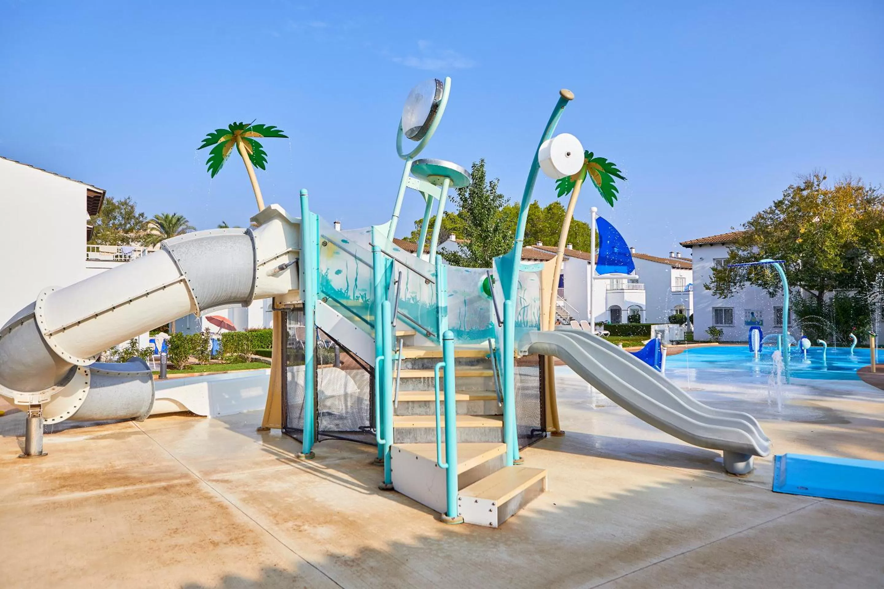Children play ground in Seaclub Alcudia Mediterranean Resort