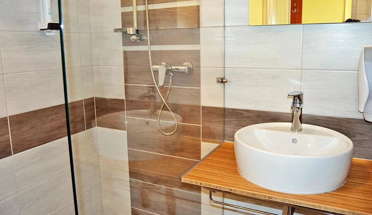 Shower in Motel Vega