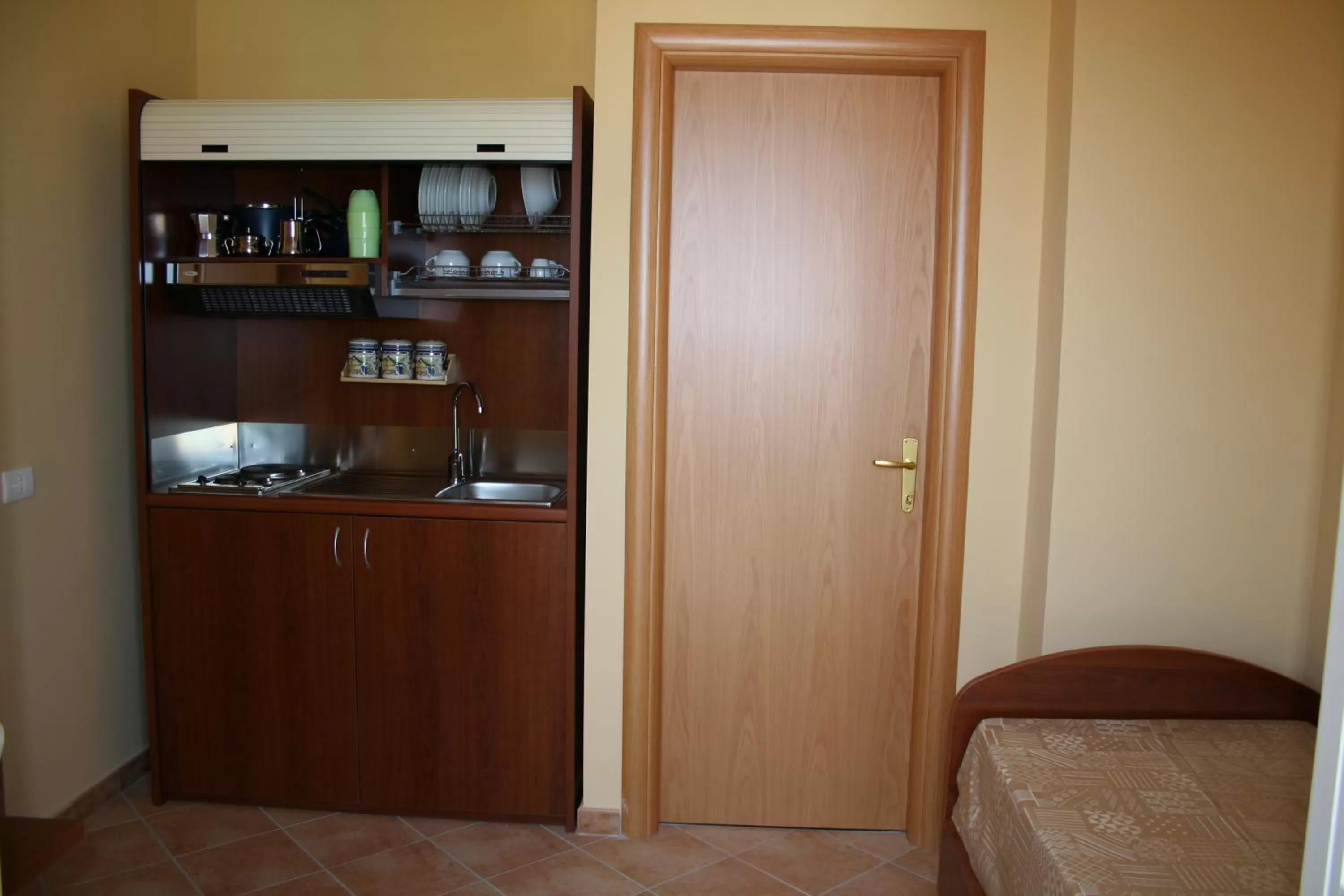 Kitchen or kitchenette in Case Vacanze Ancora