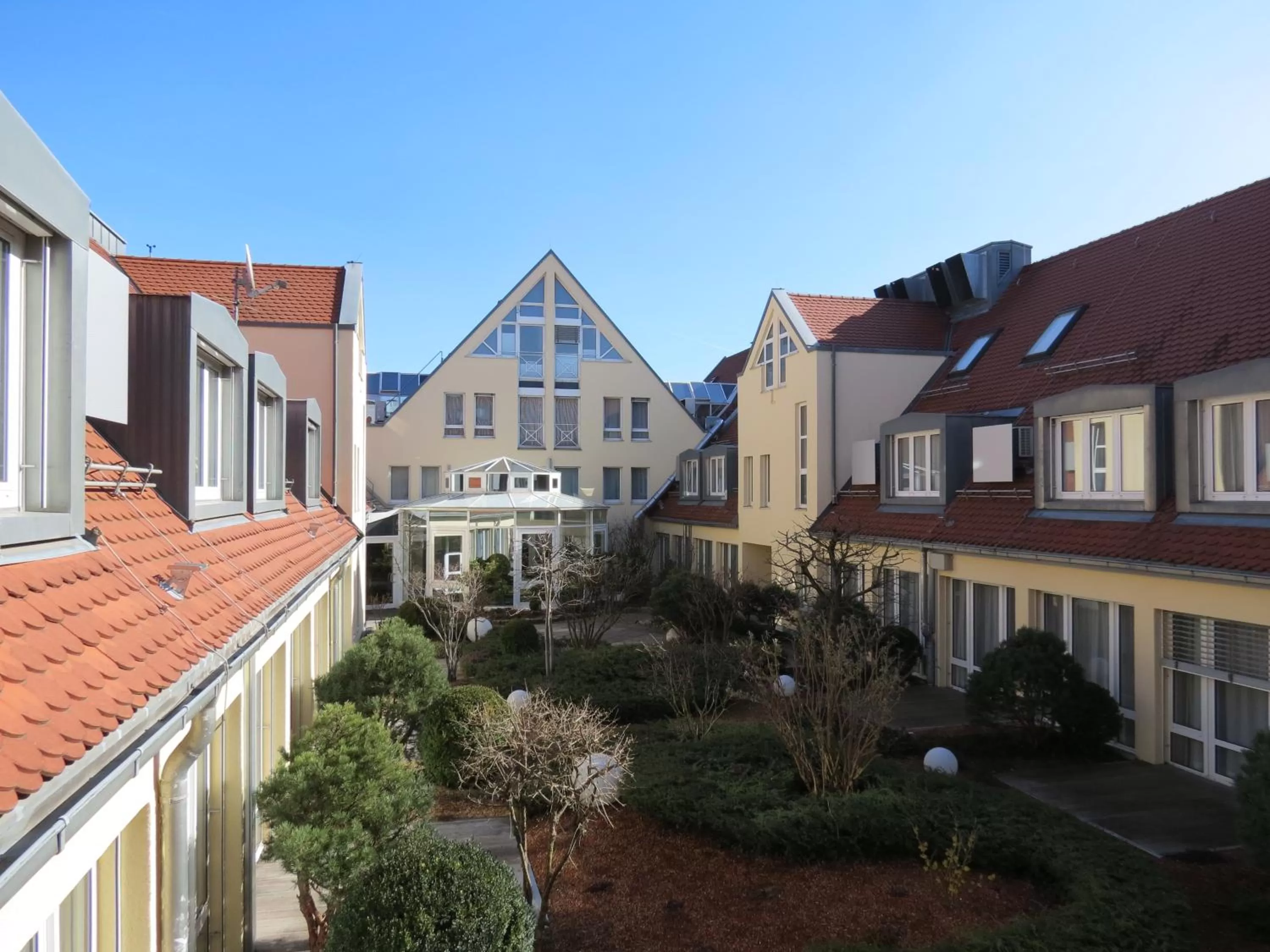 Property building in Comfor Hotel Ulm City