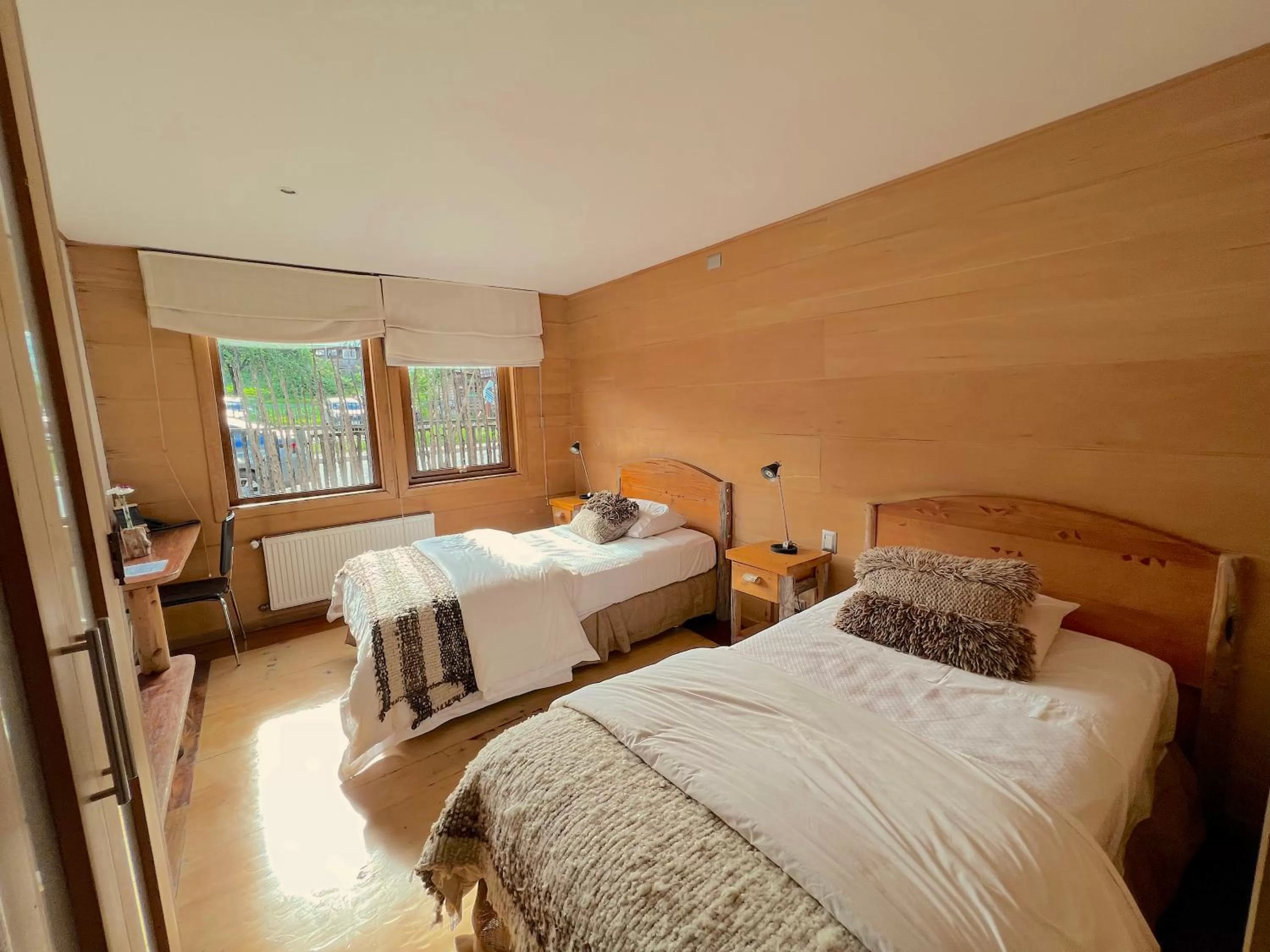 Bed in Palafito 1326 Hotel Boutique Chiloé