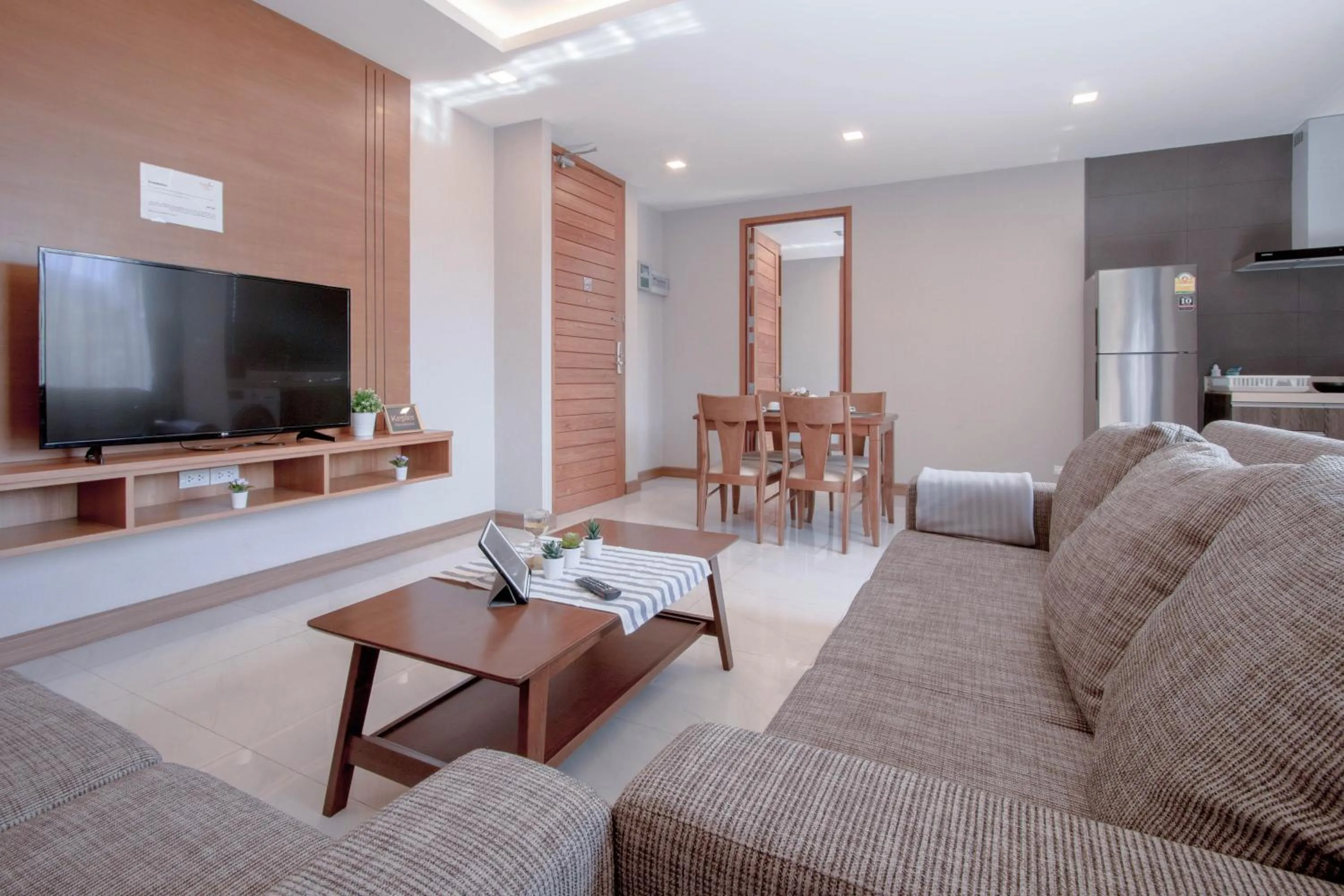 TV and multimedia, Bed in Kepler Residence Bangkok