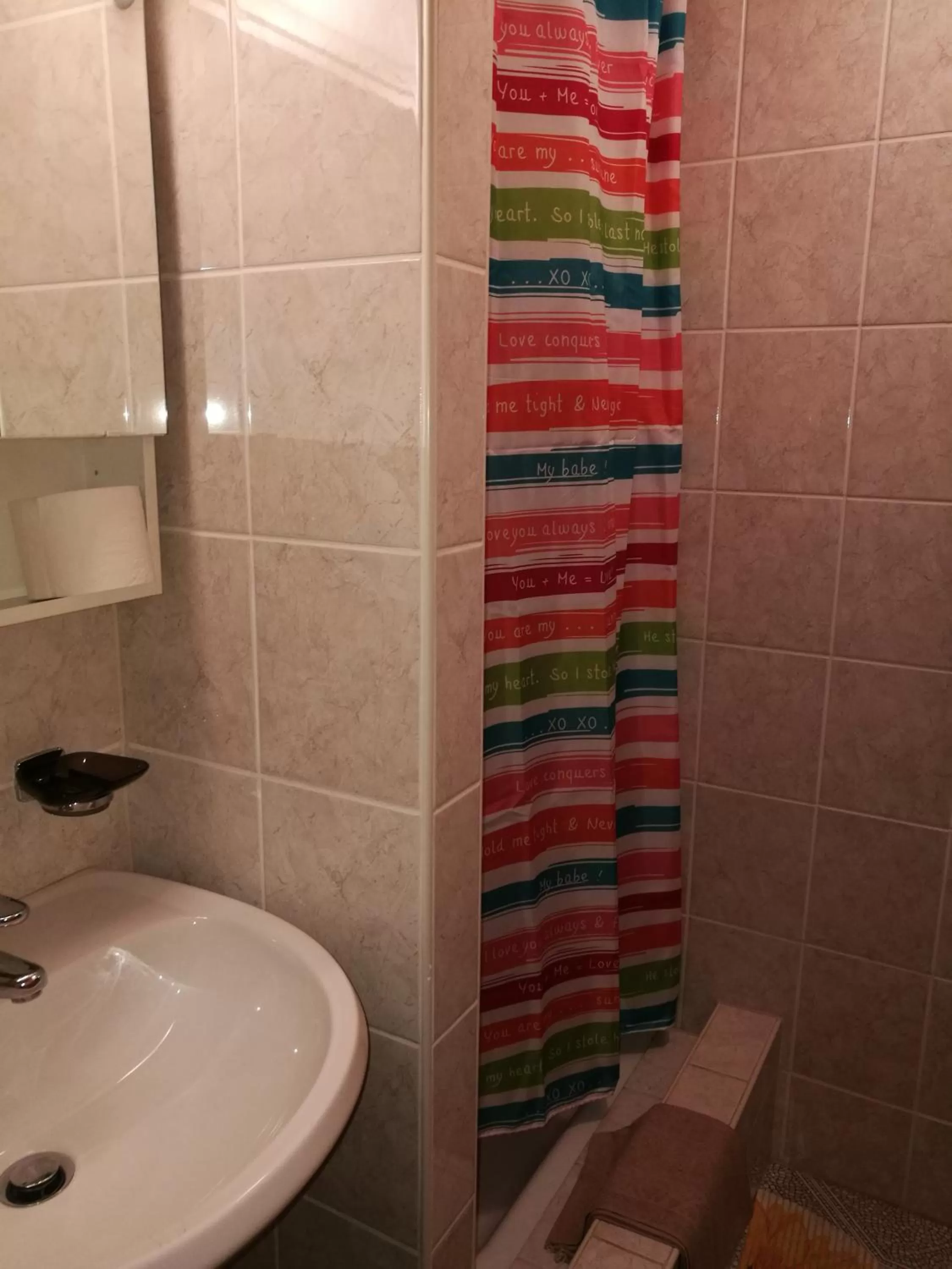 Bathroom in Garni-Hotel Mühletal