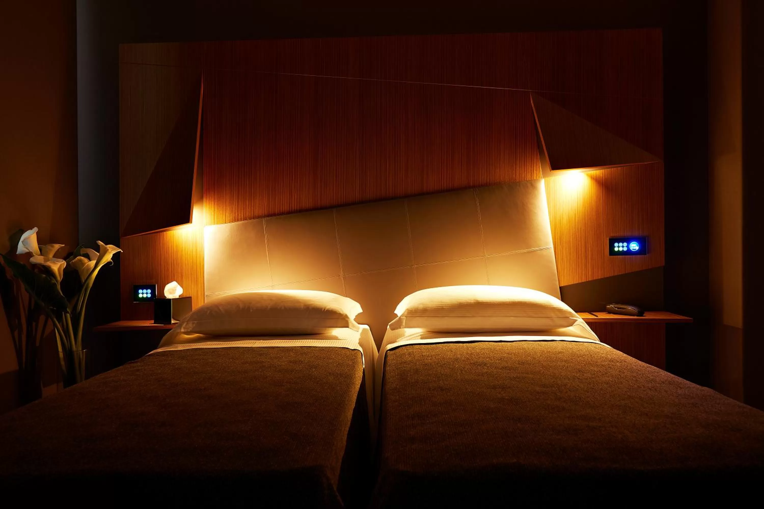 Bedroom, Bed in Hotel The Building