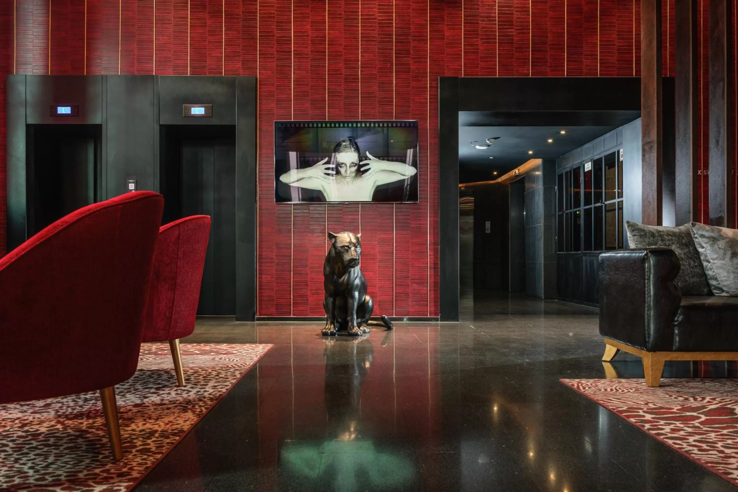 Decorative detail in NYX Tel Aviv