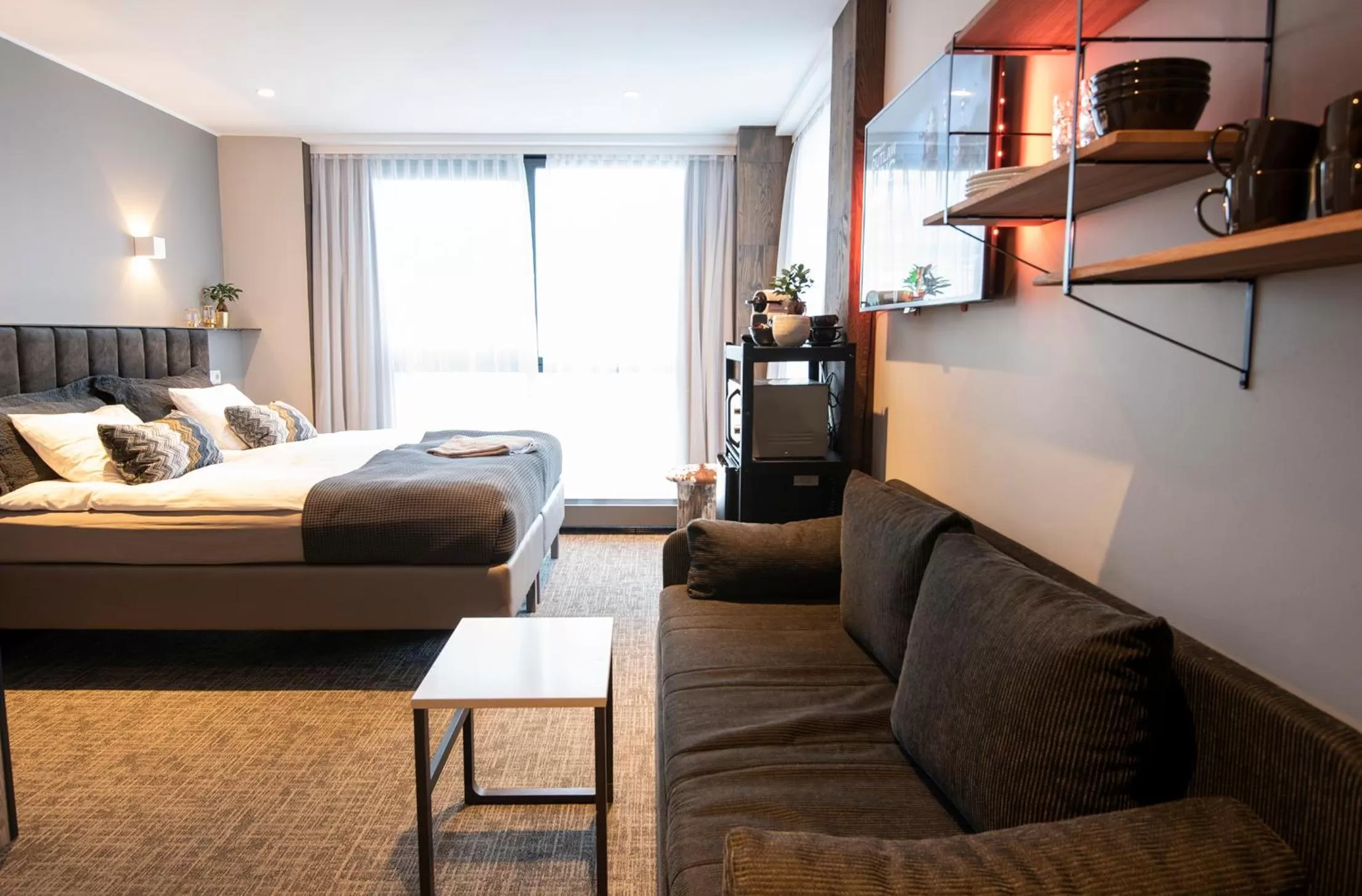 Coffee/tea facilities in B14 Apartments & Rooms