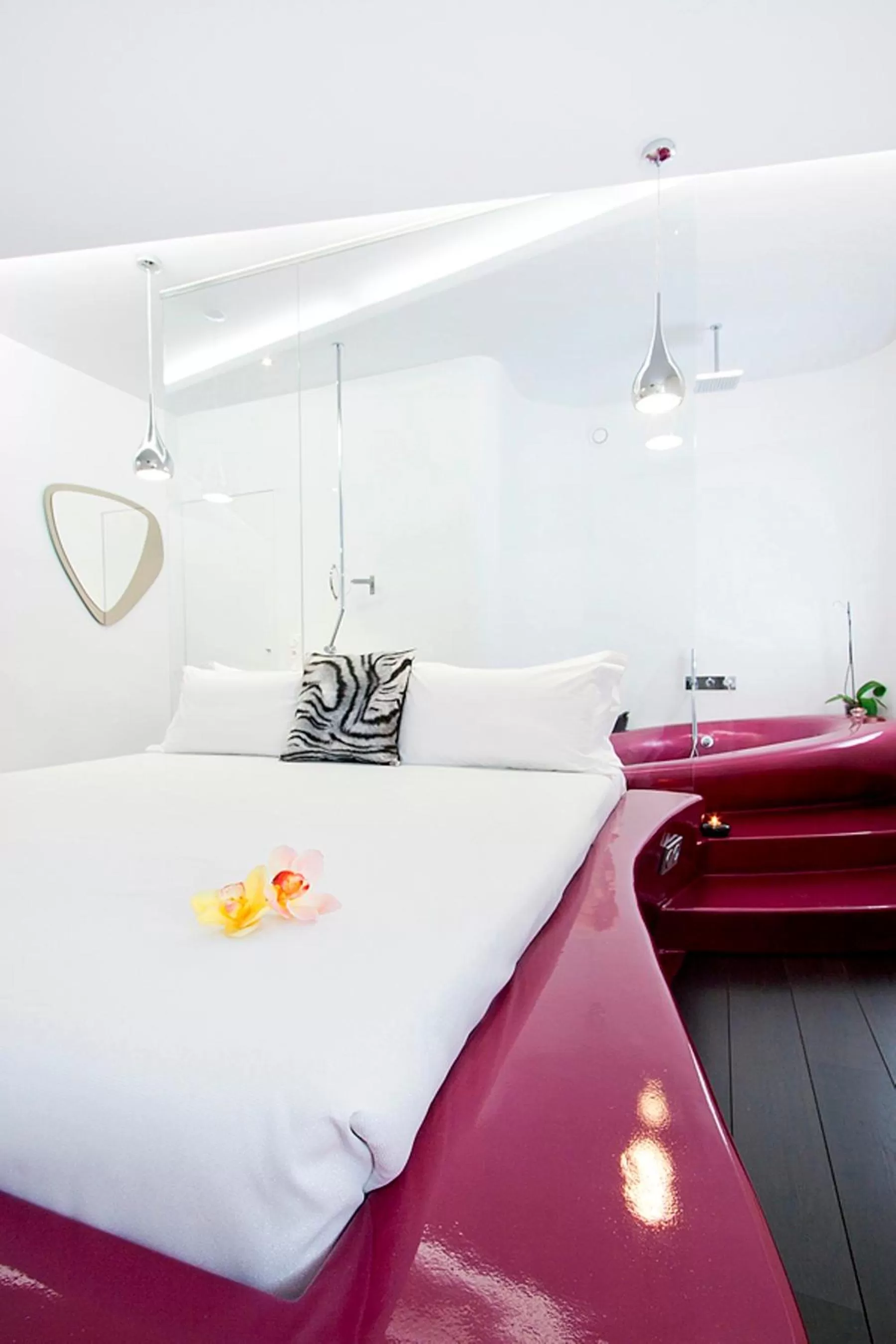 Bedroom, Bed in Absoluto Design Hotel