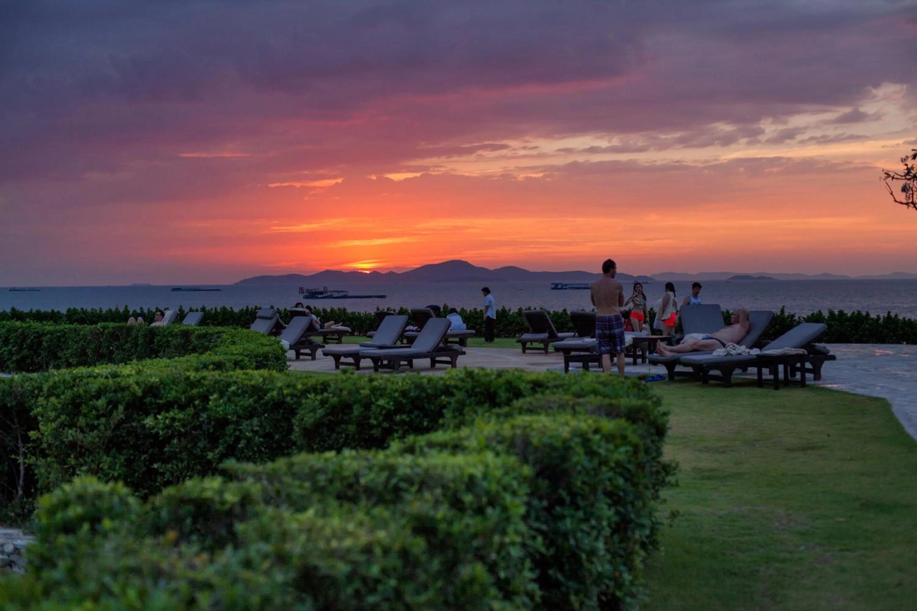 Beach in Dusit Thani Pattaya