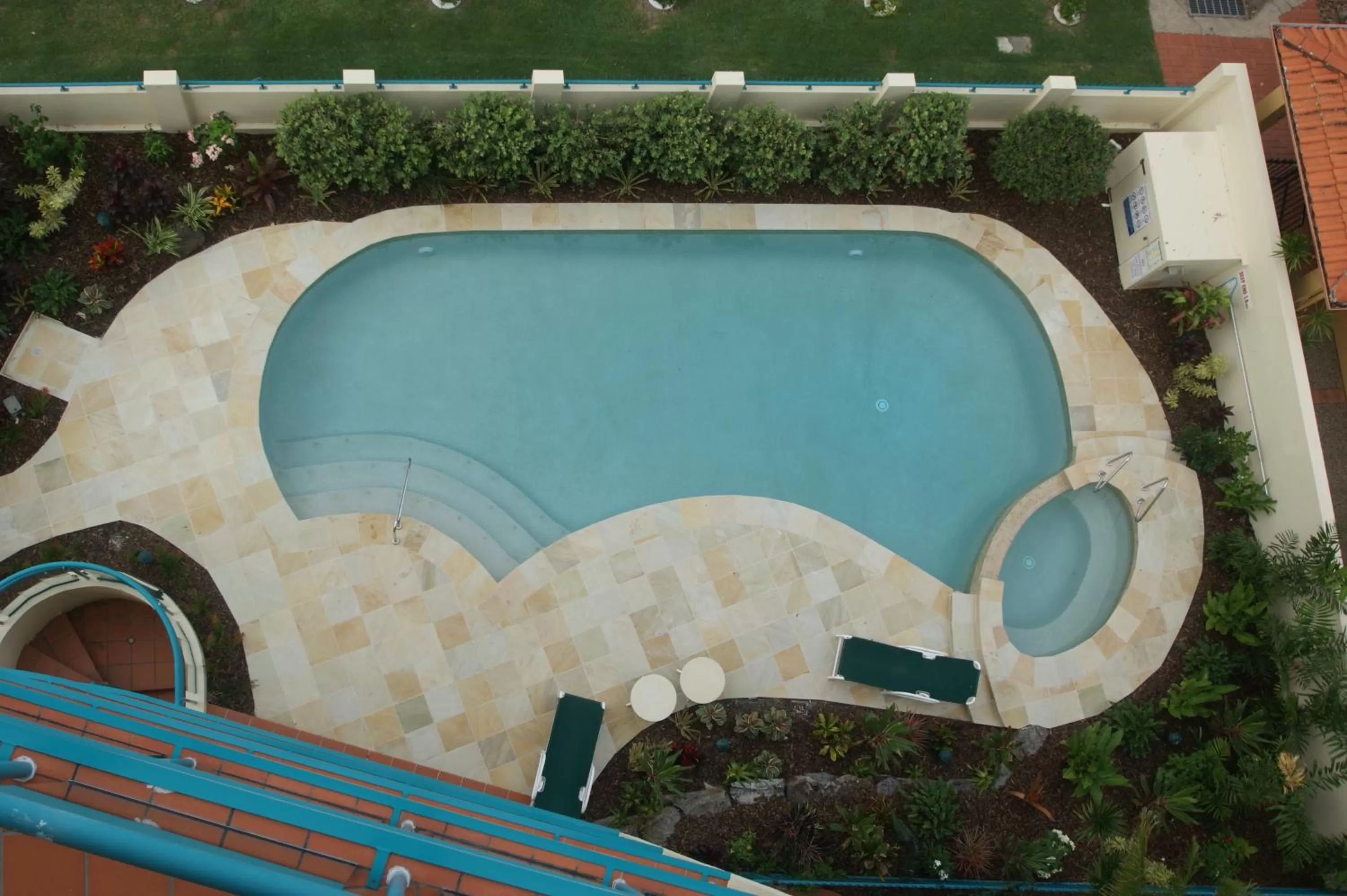 Swimming pool in The Esplanade Riverview Holiday Apartments