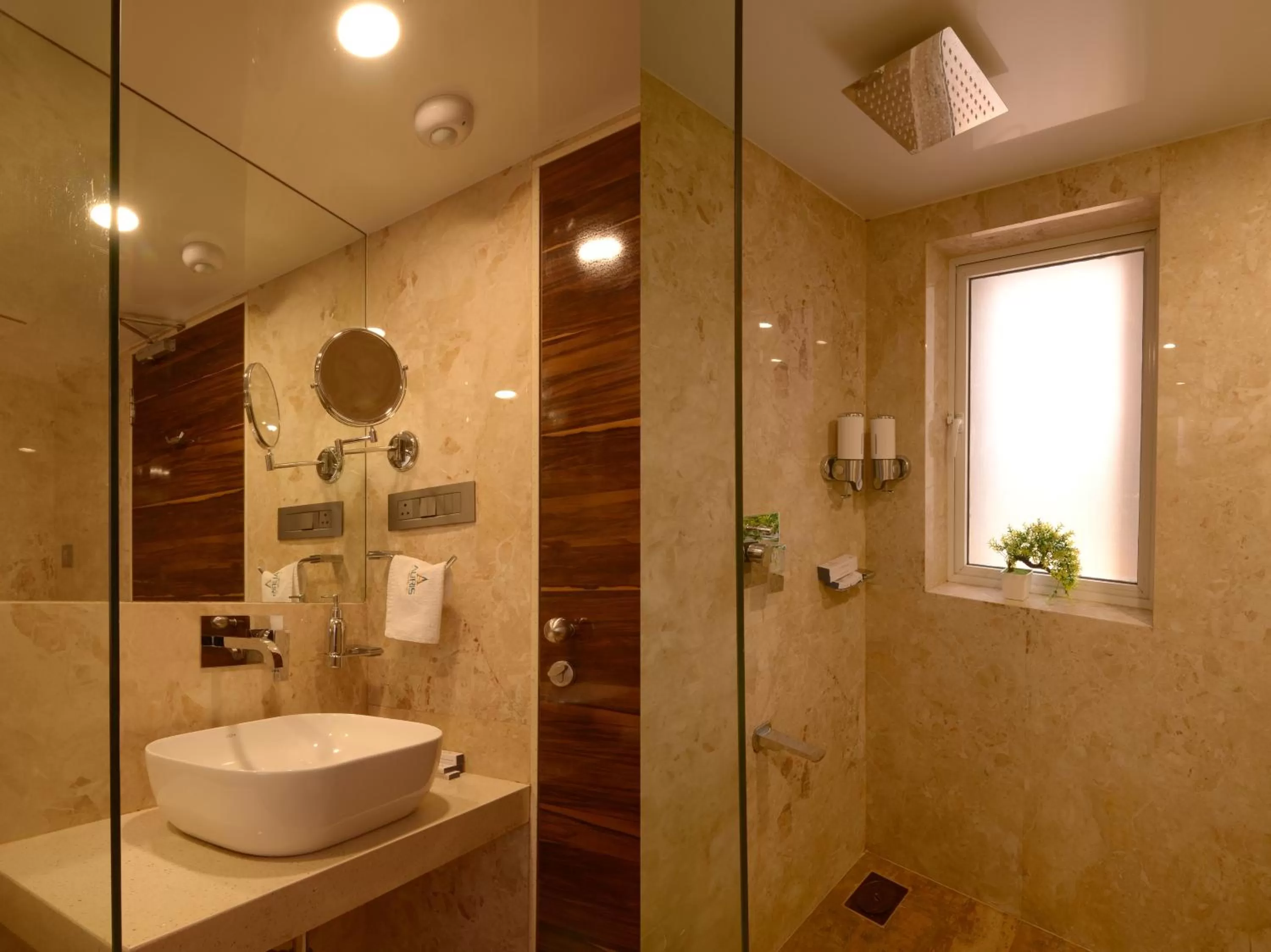 Bathroom in Hotel Auris & Banquets, Mumbai International Airport