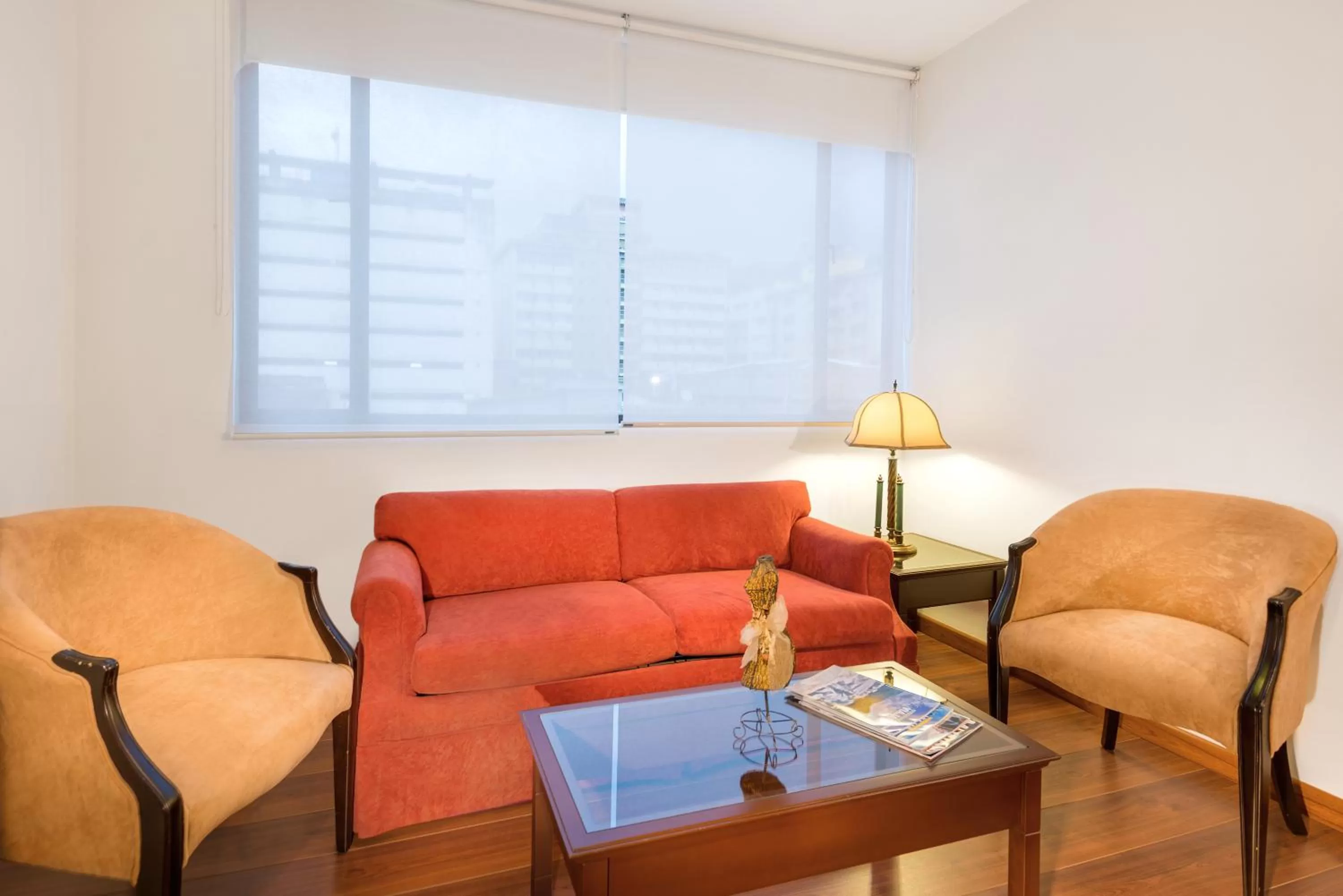 Seating area in Hotel Dann Combeima