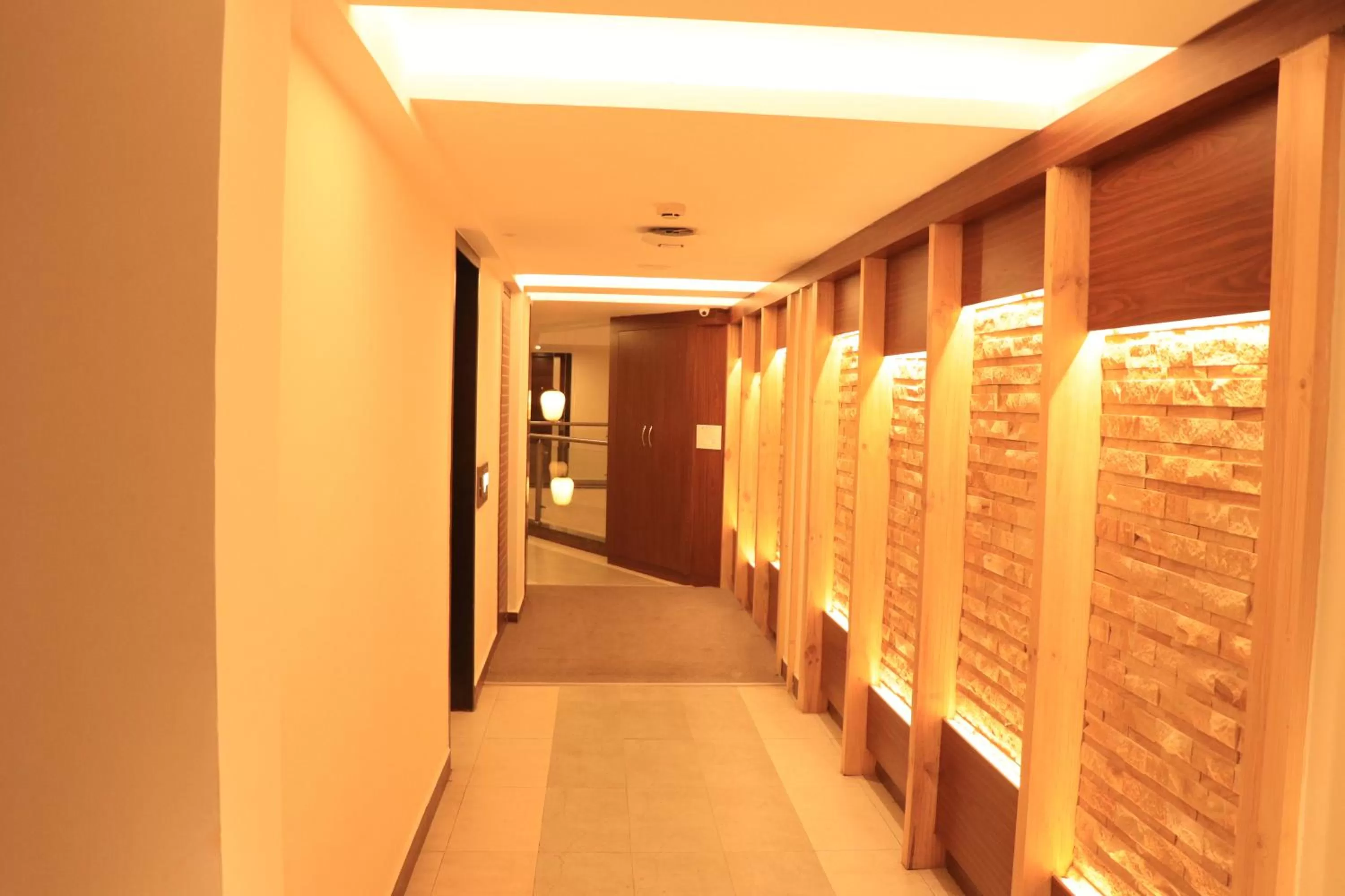 Inner courtyard view in Klase Hotels