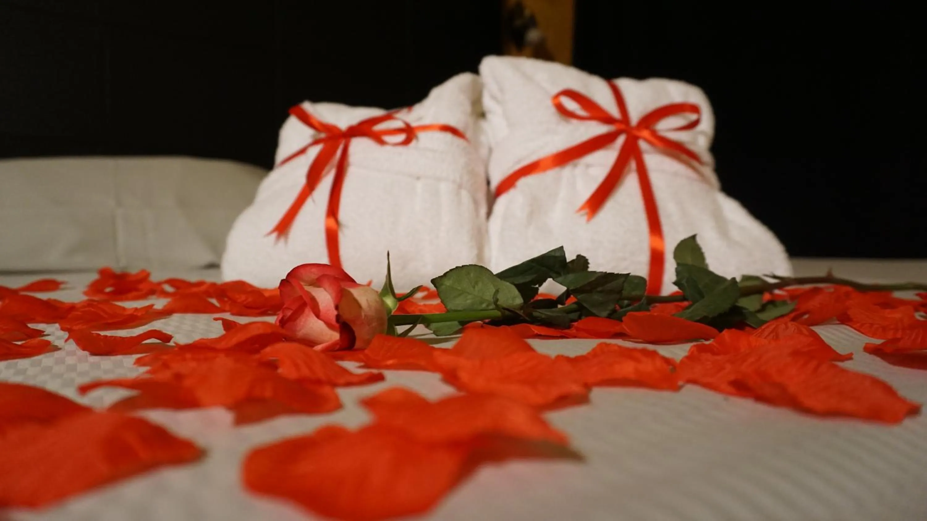 Bed in Il Cantuccio Suite