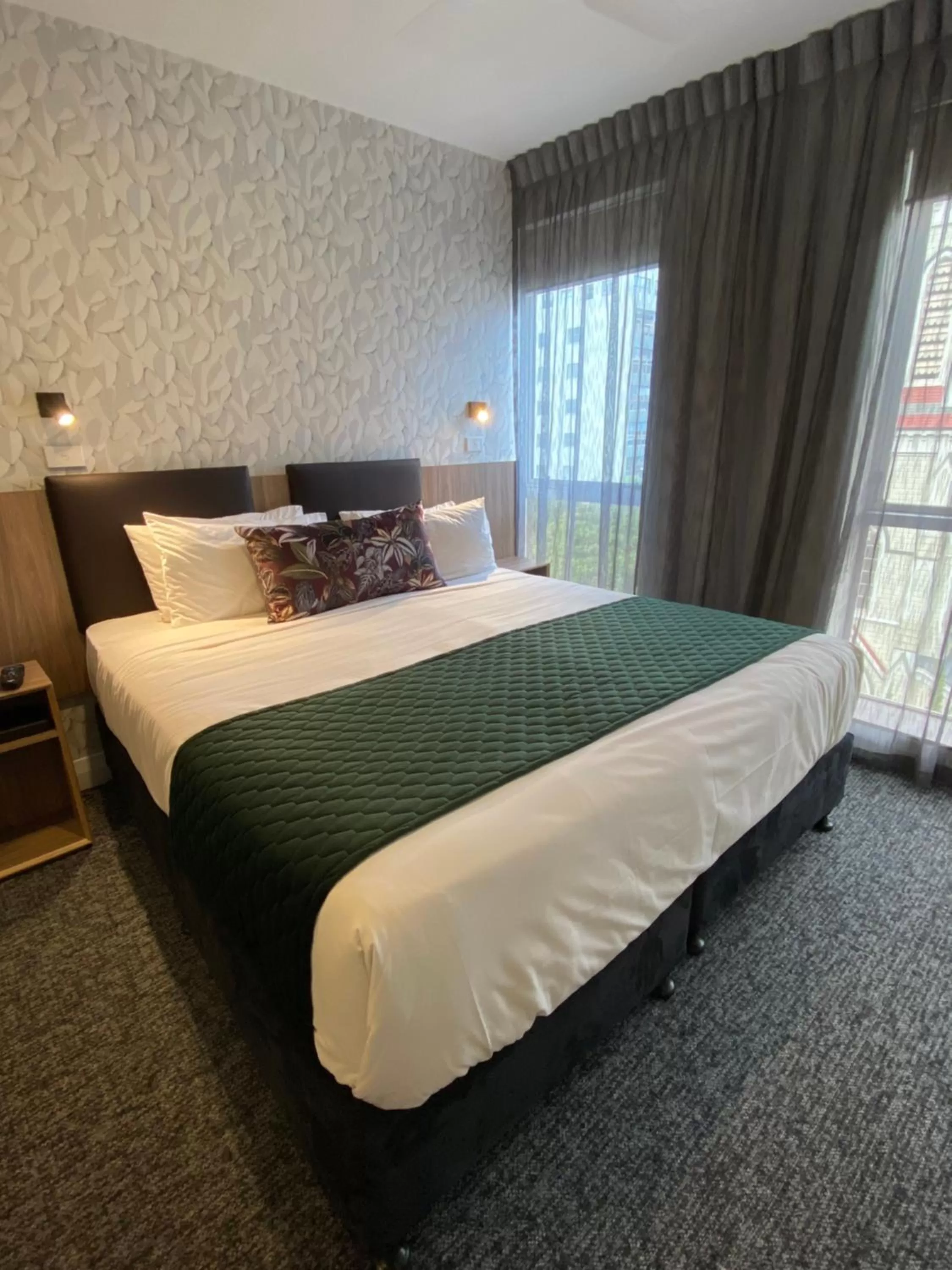 Bed in Trinity Hotel