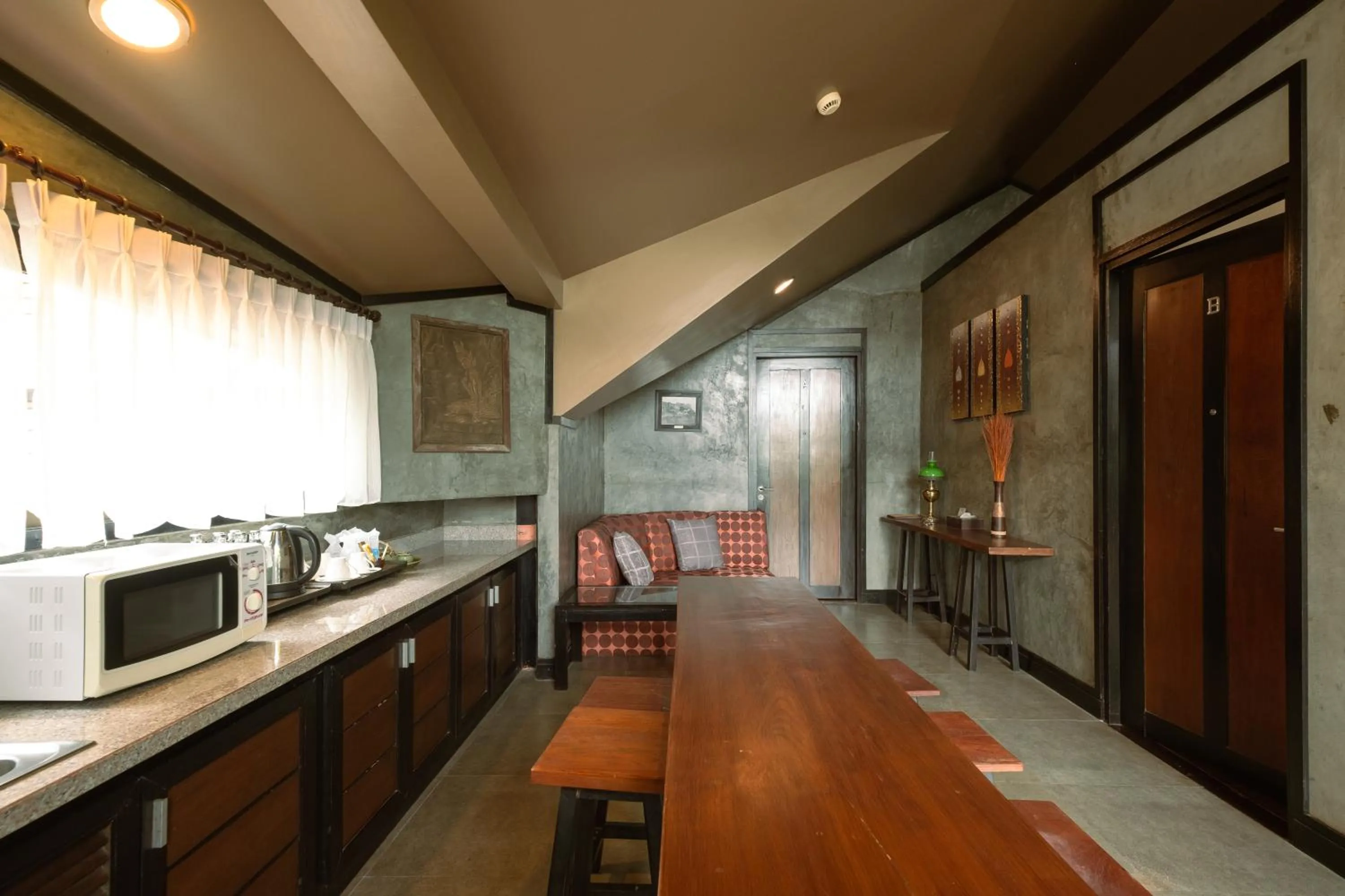 Dining area in Kireethara Boutique Resort