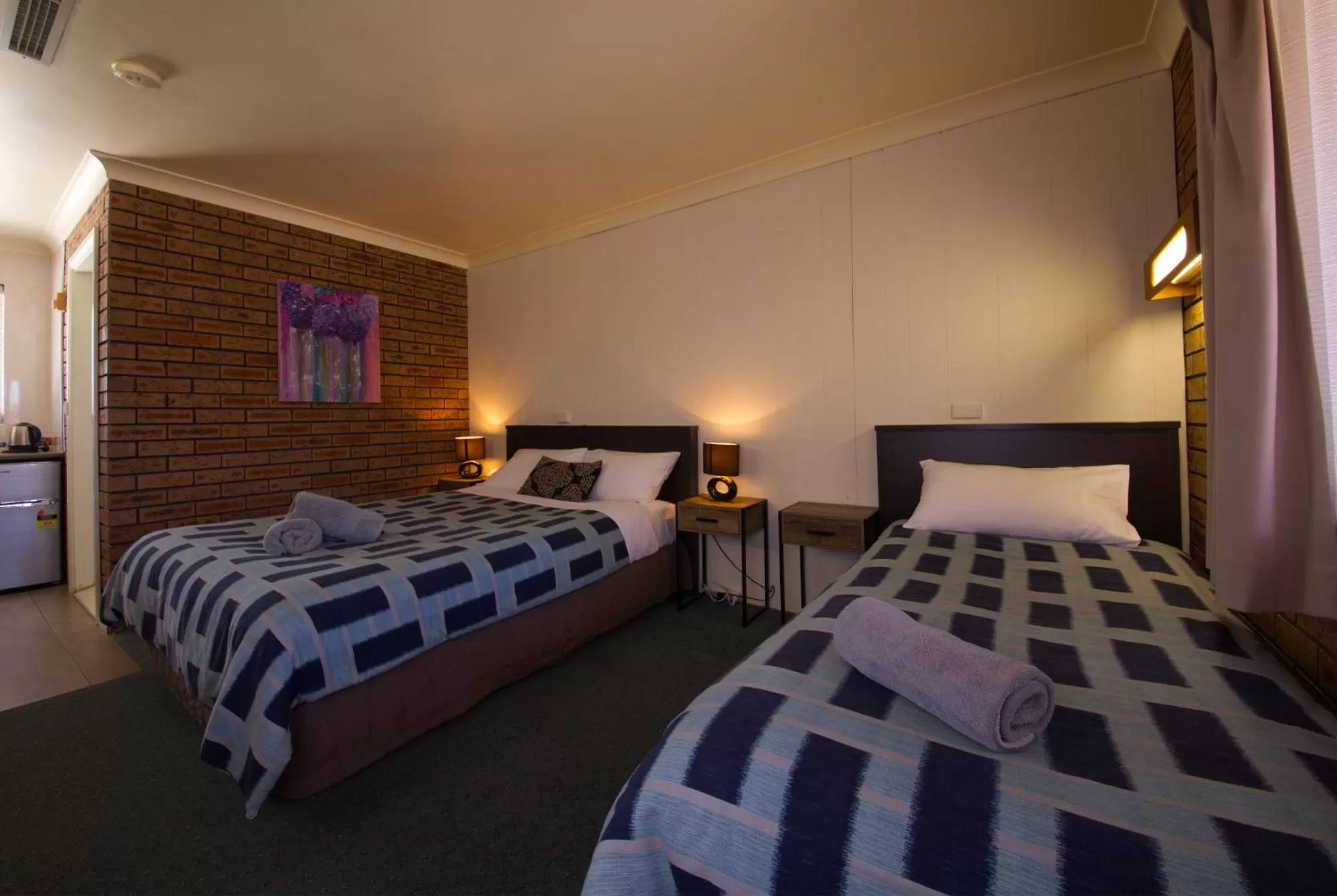 Bed in Tuncurry Motor Lodge