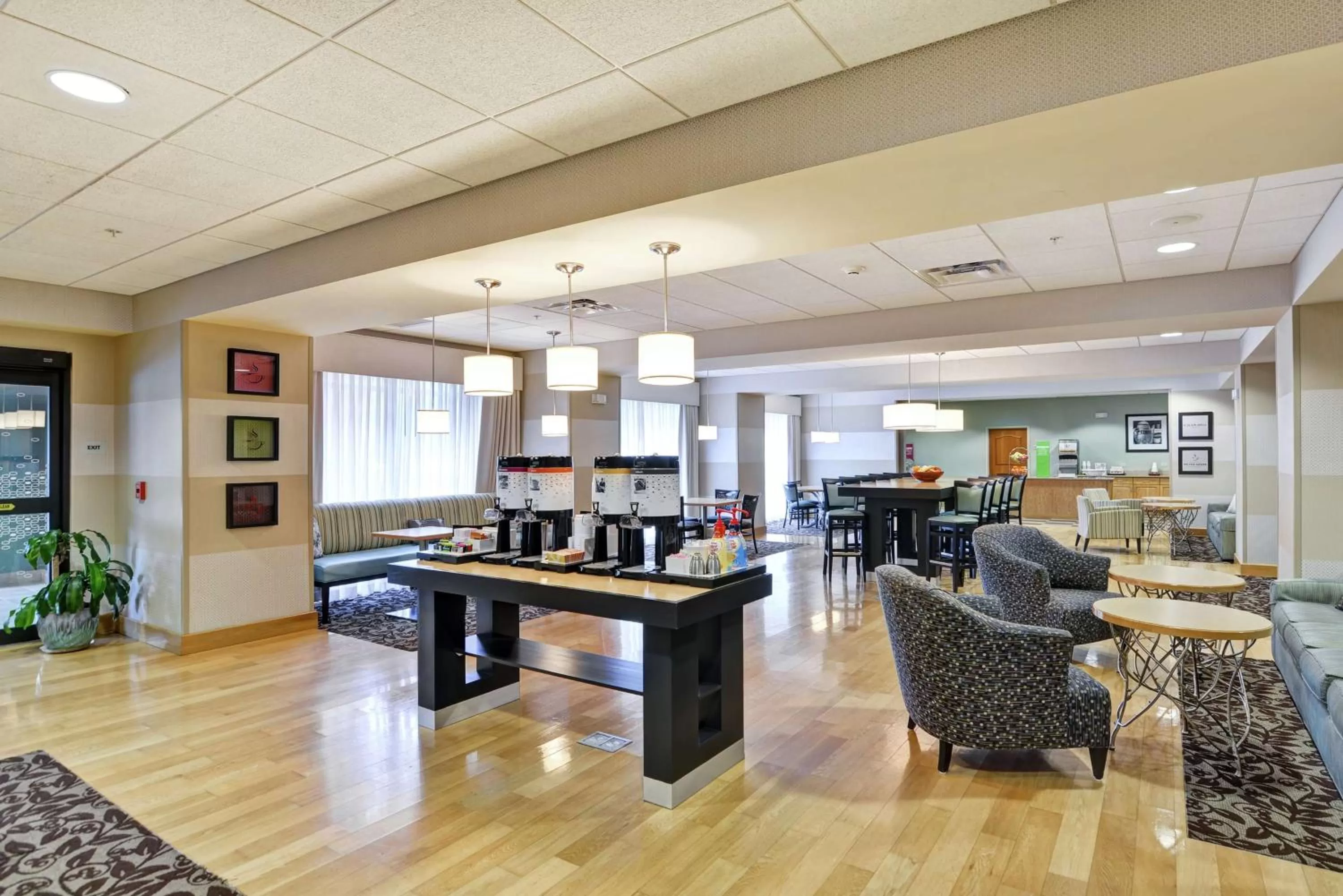 Lobby or reception in Hampton Inn Tunkhannock