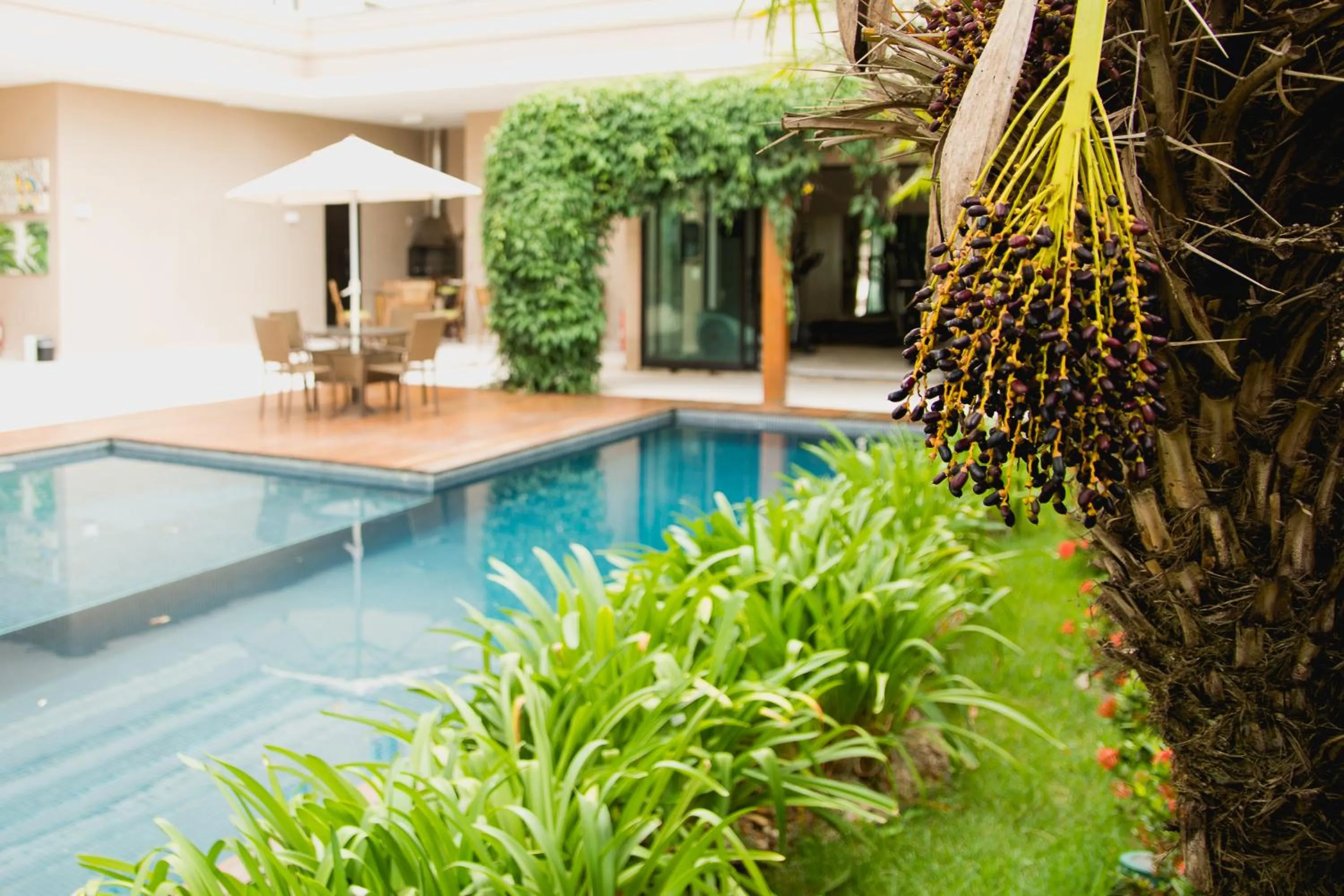 Swimming pool in Class Hotel Alfenas