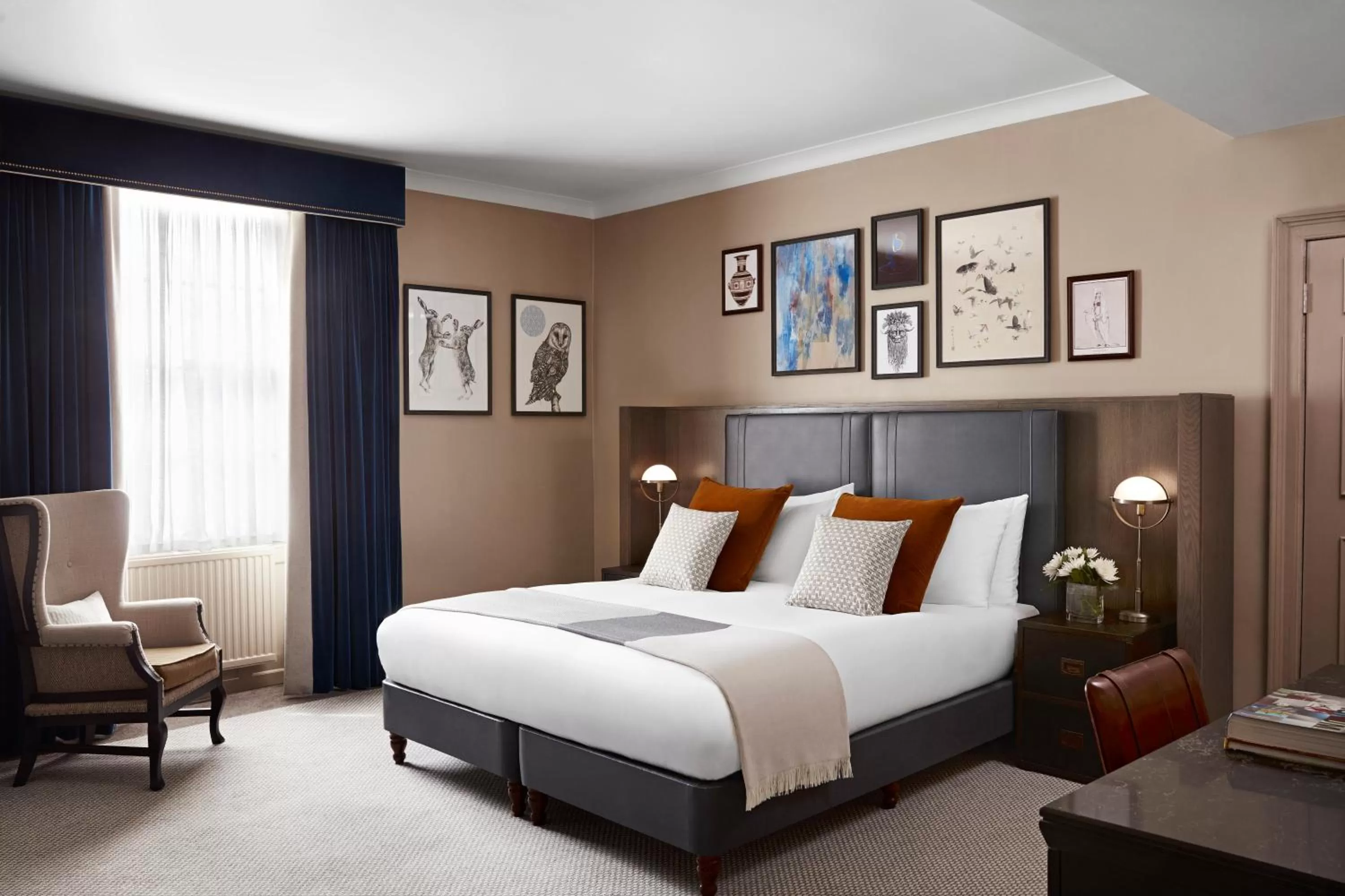 Bed in Kimpton Charlotte Square by IHG