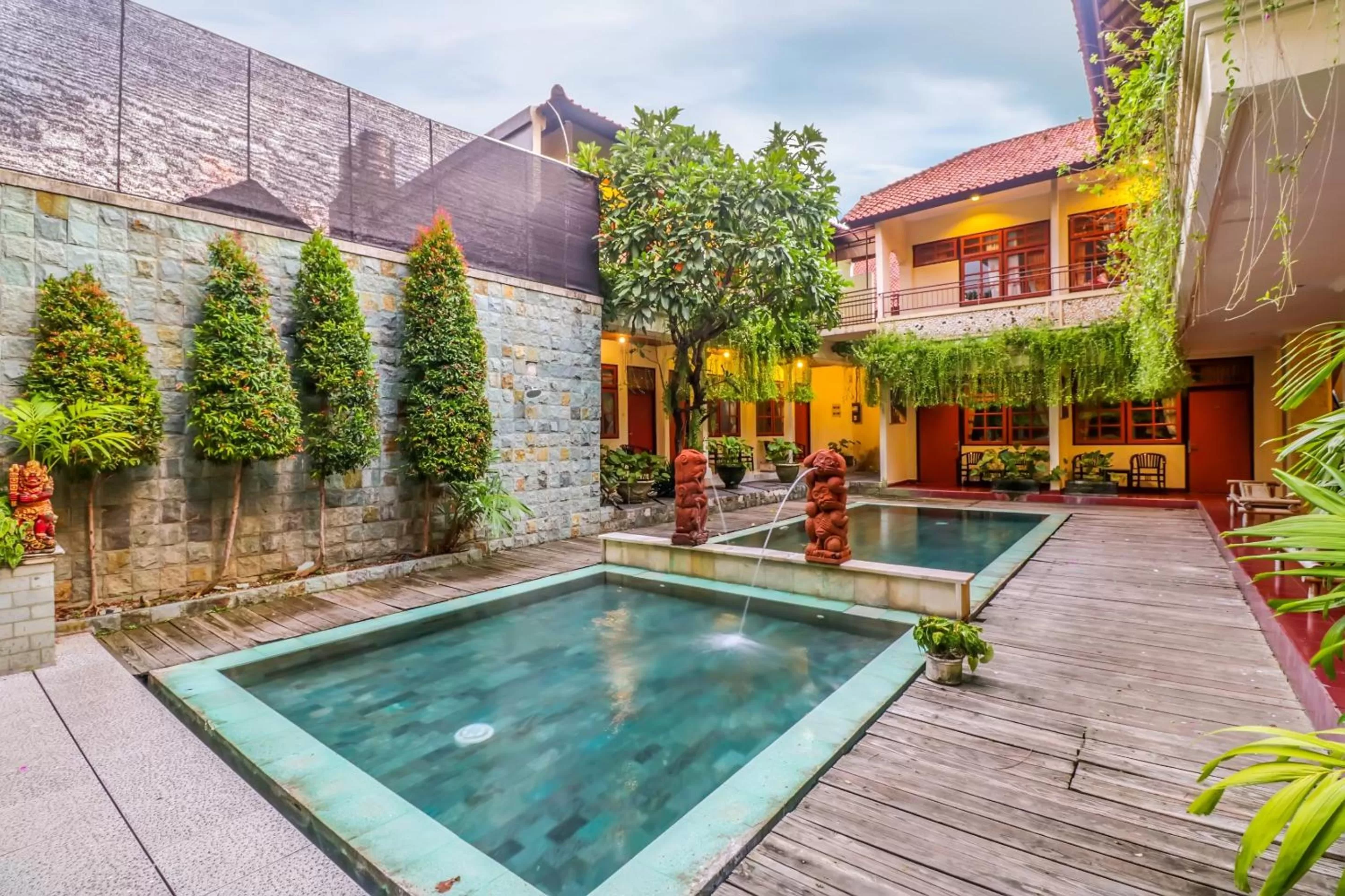 Swimming pool in Catur Adi Putra