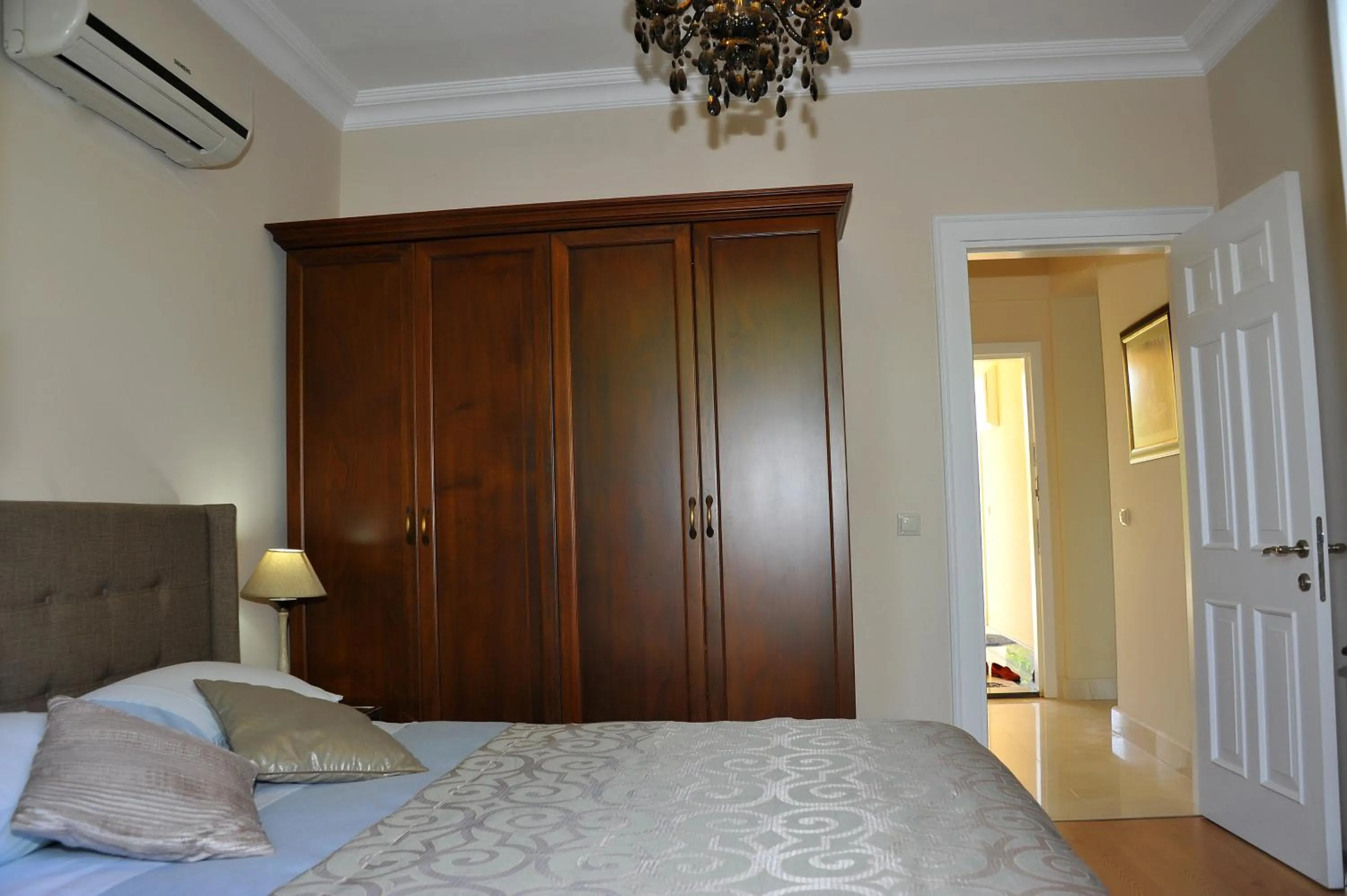Bedroom, Bed in Kemer Residence