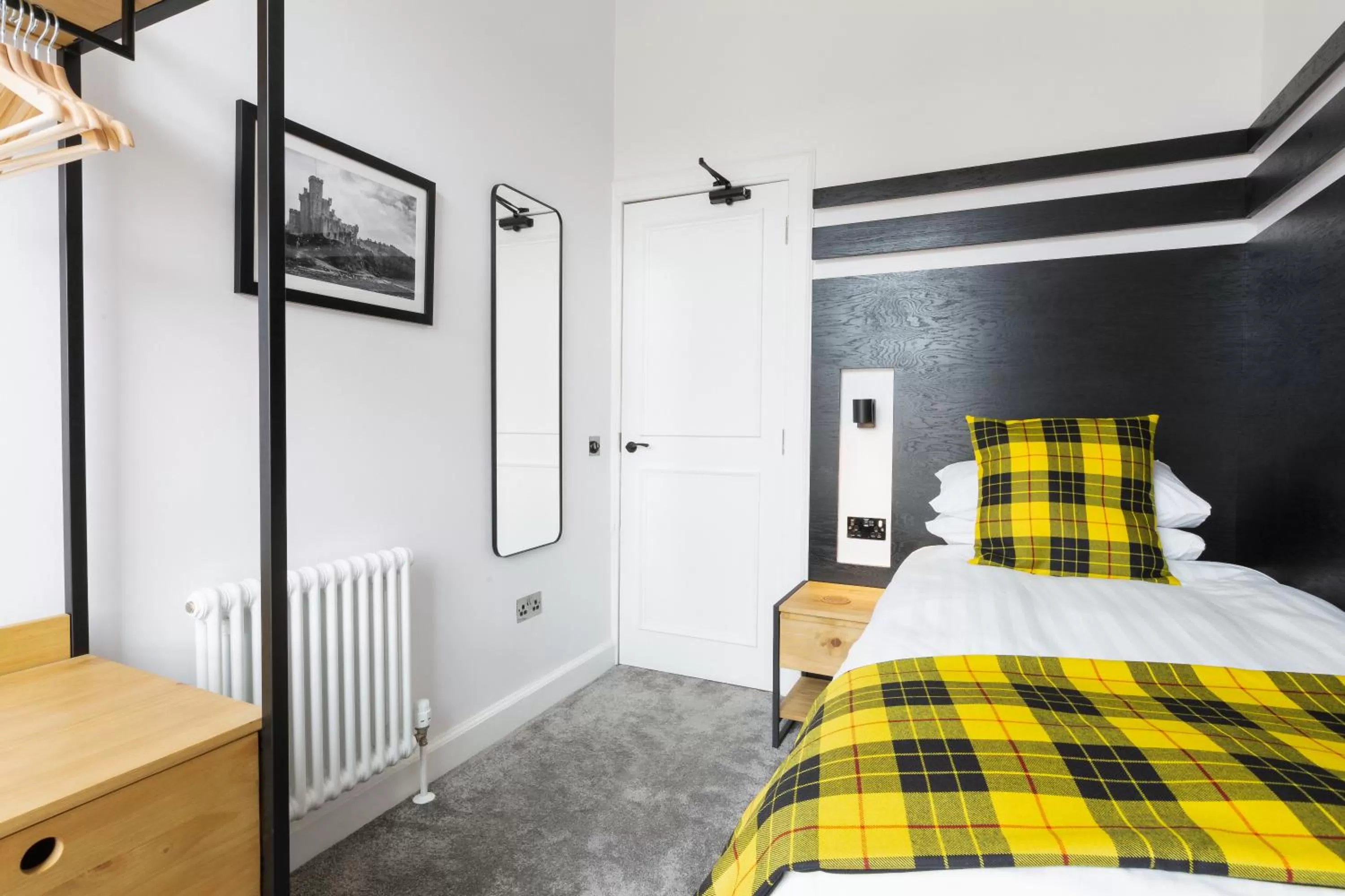 Bed in Castle Park Guest House