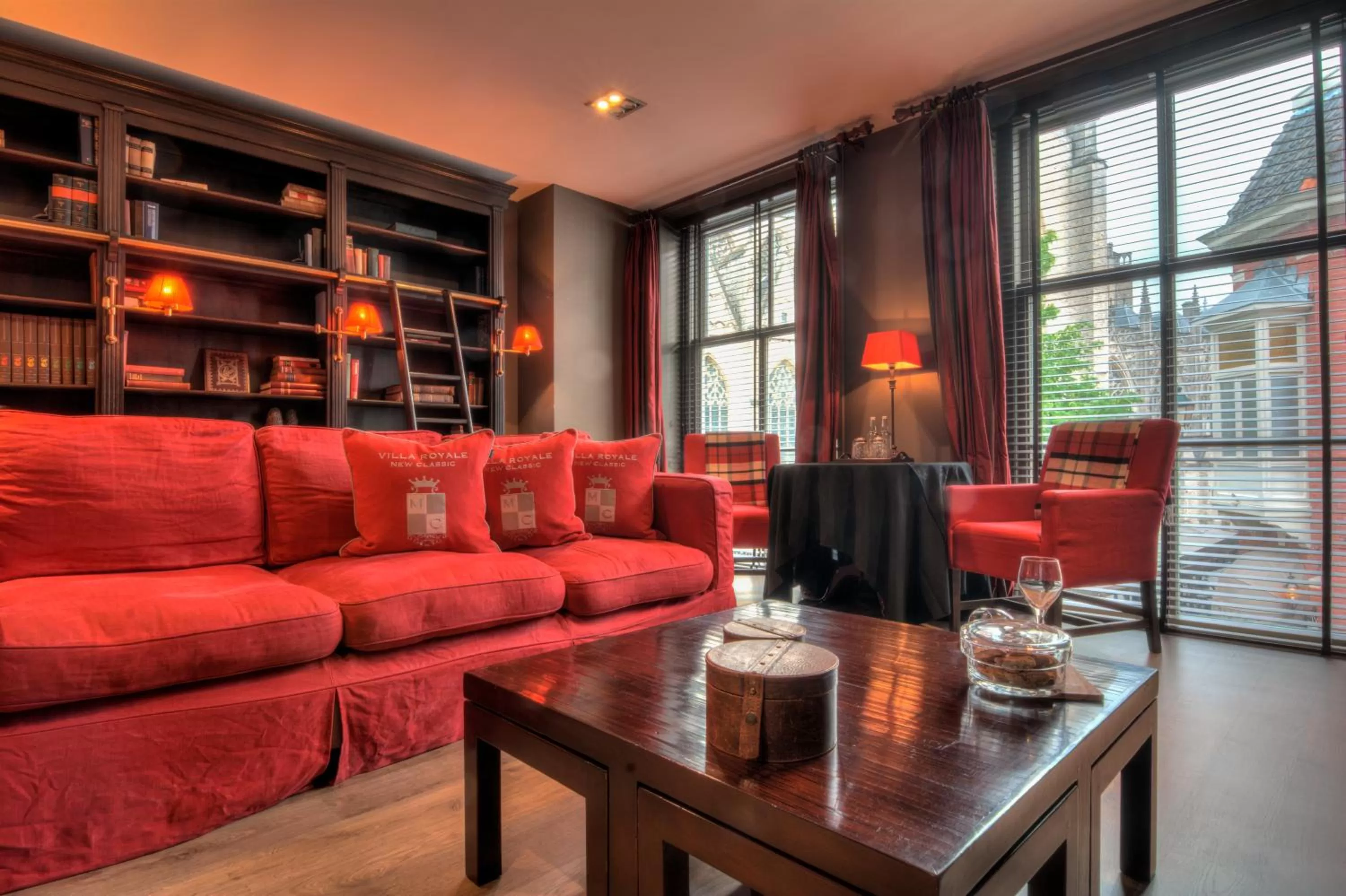 Living room in Bliss Boutique Hotel