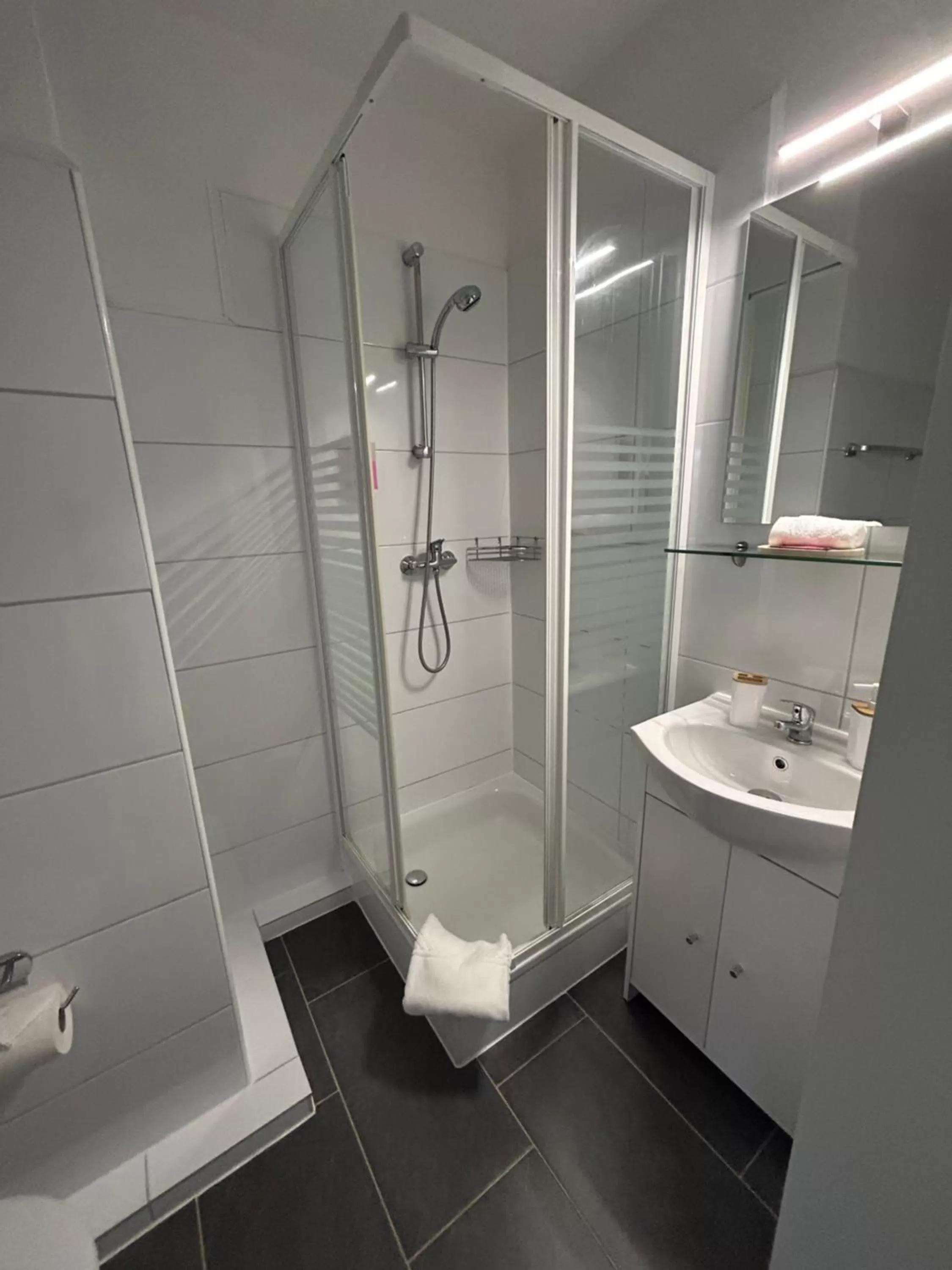 Shower in Hotel Hasselberg